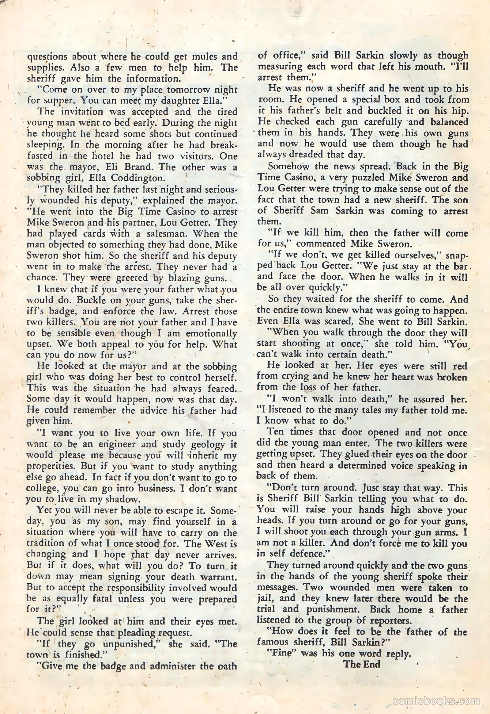 Kid Montana #26 (1960) — page 26 of 36