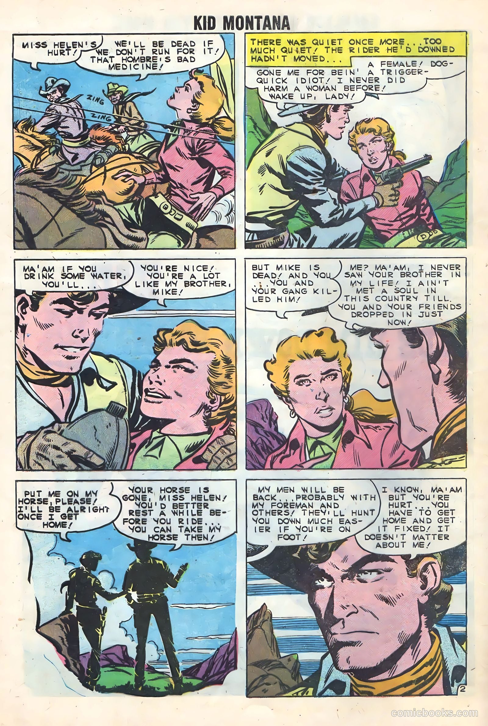 Kid Montana #26 (1960) — page 28 of 36