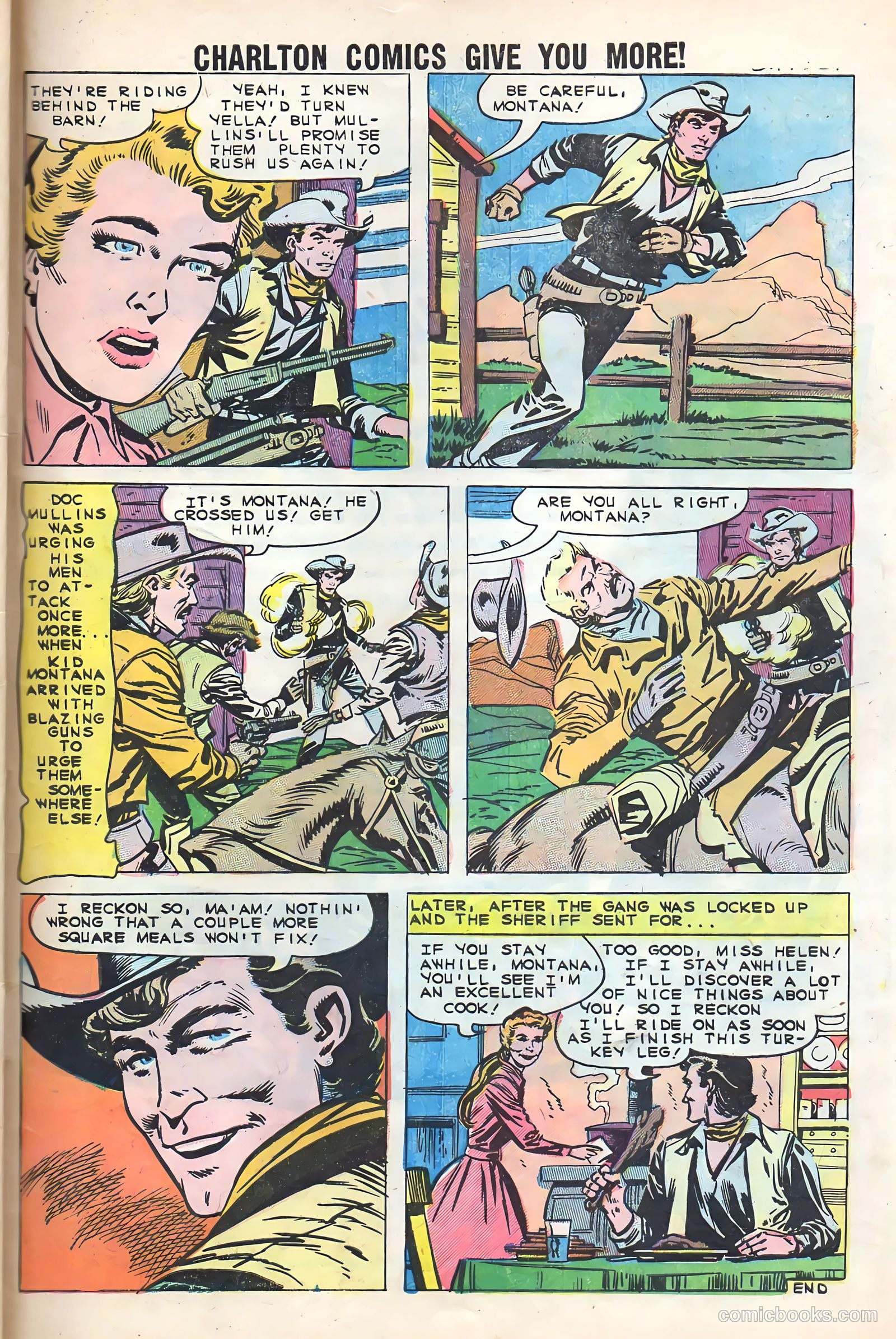 Kid Montana #26 (1960) — page 33 of 36