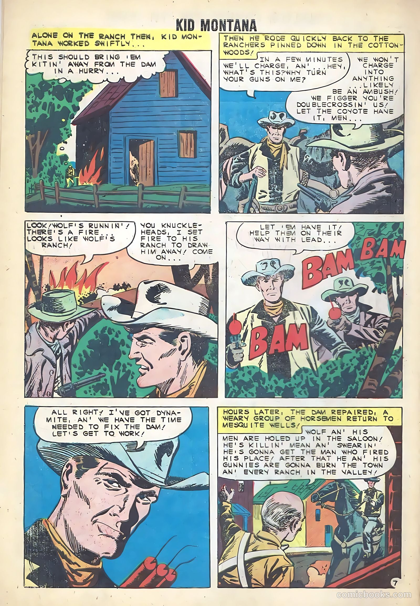 Kid Montana #27 (1961) — page 10 of 36