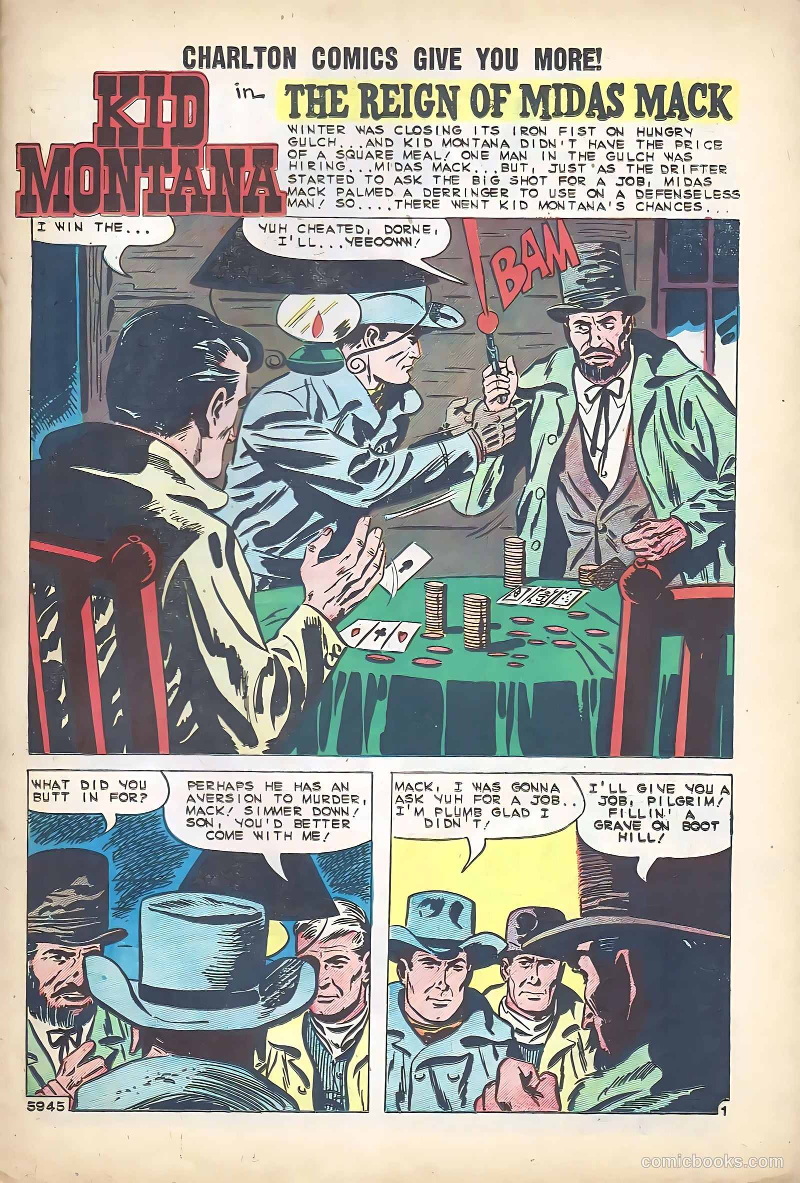 Kid Montana #27 (1961) — page 23 of 36