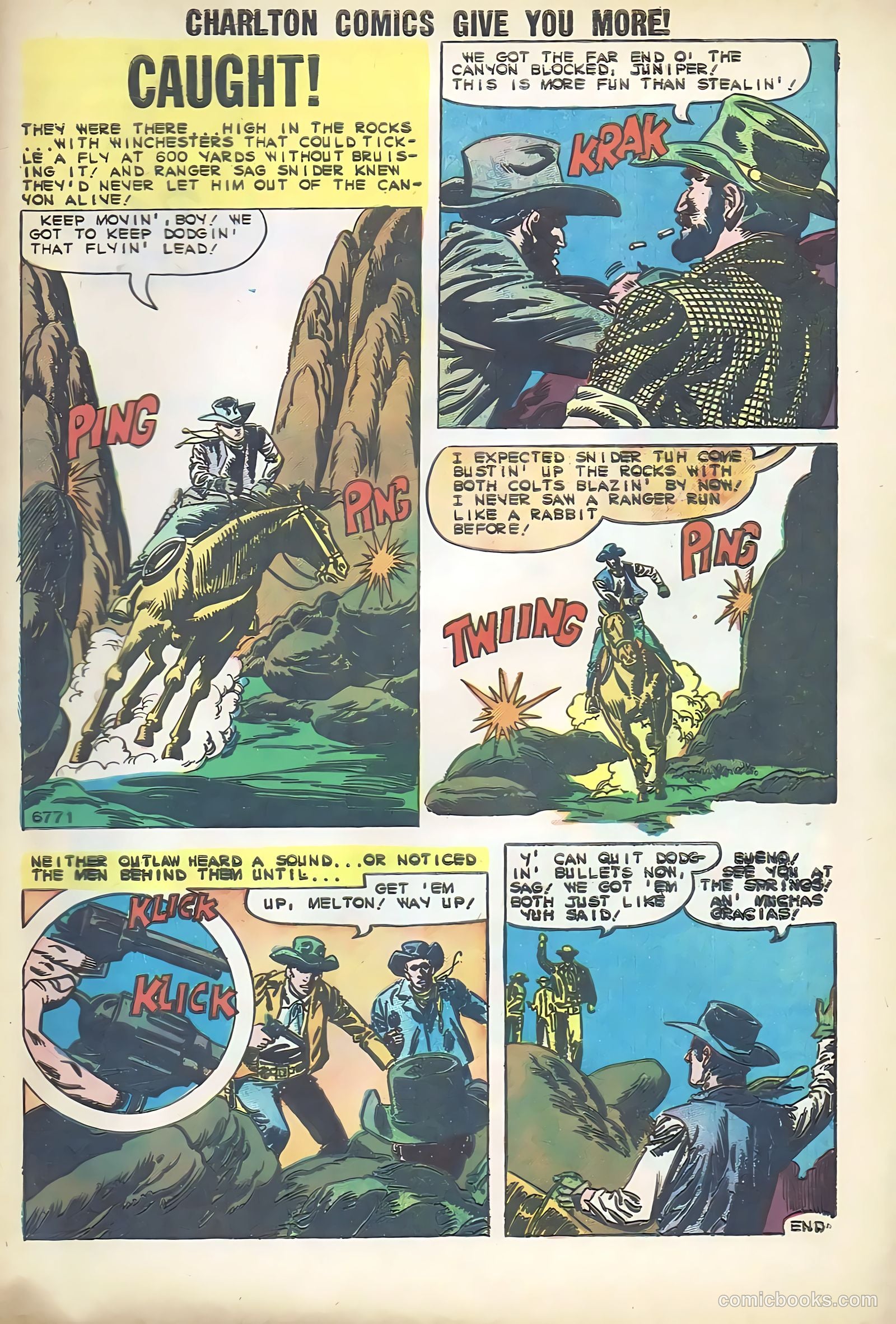 Kid Montana #27 (1961) — page 33 of 36