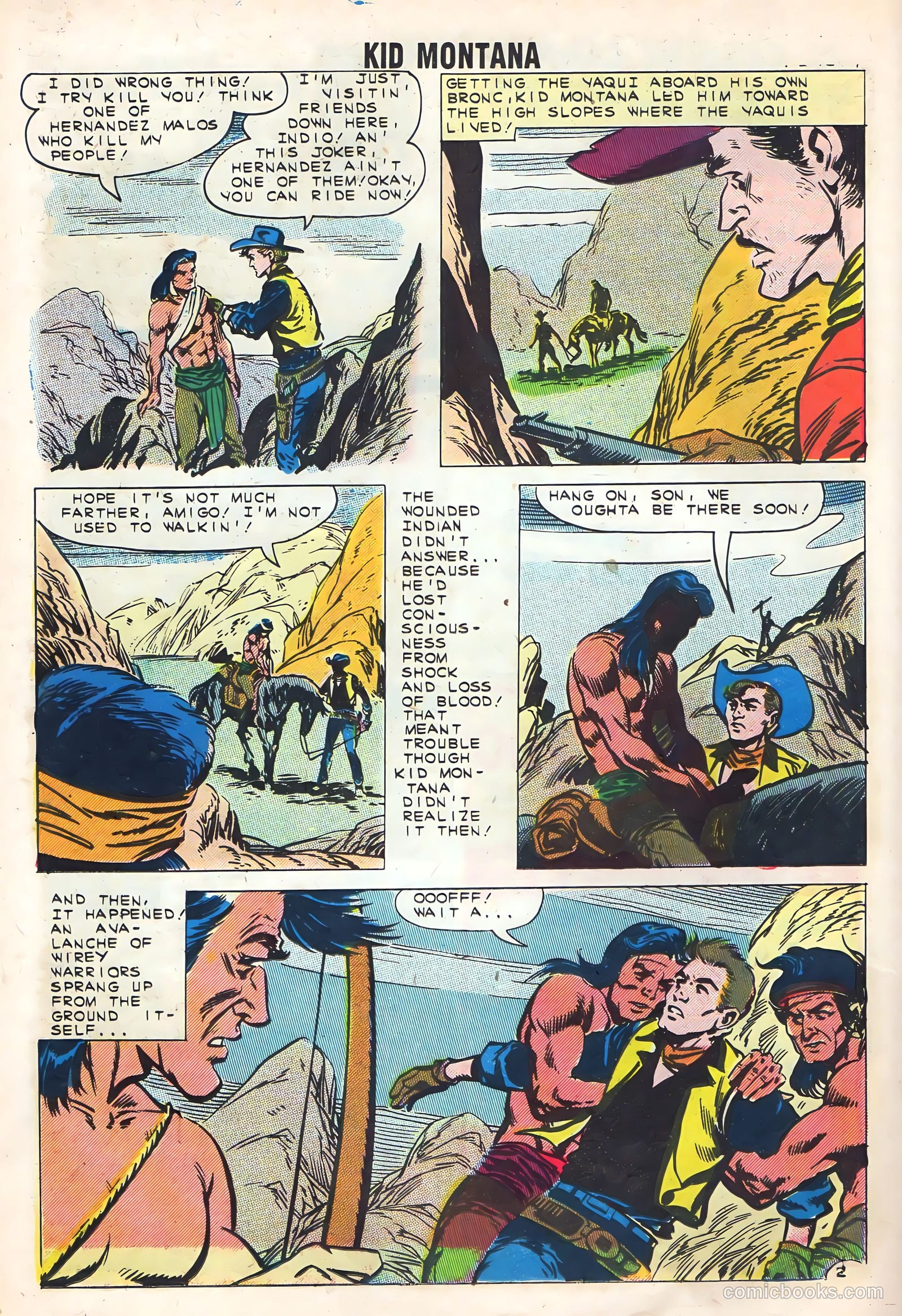 Kid Montana #30 (1961) — page 16 of 36
