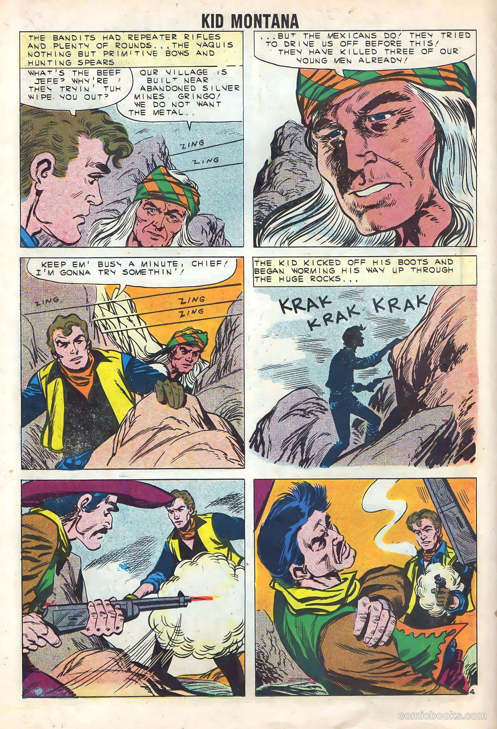 Kid Montana #30 (1961) — page 18 of 36