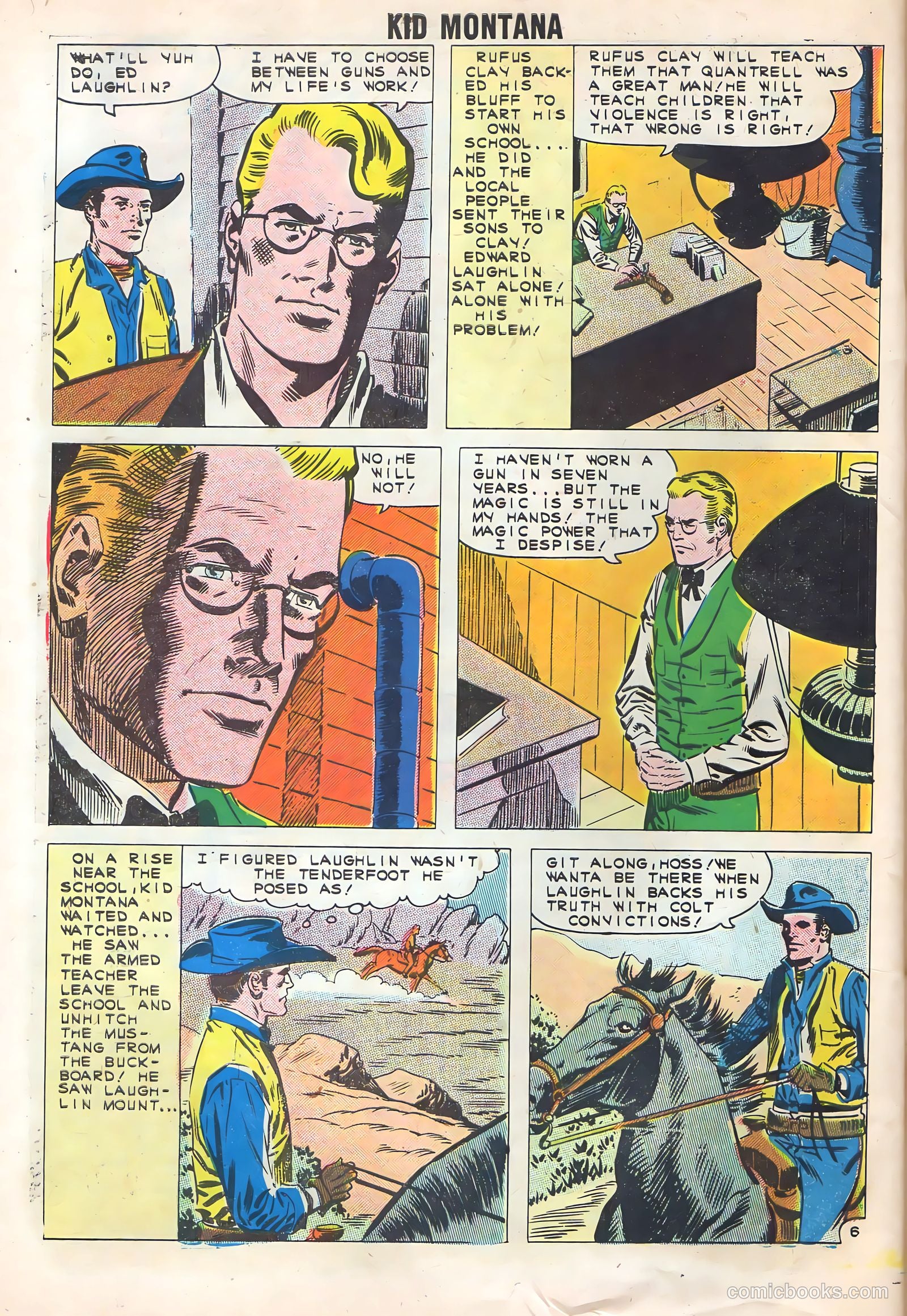 Kid Montana #30 (1961) — page 32 of 36