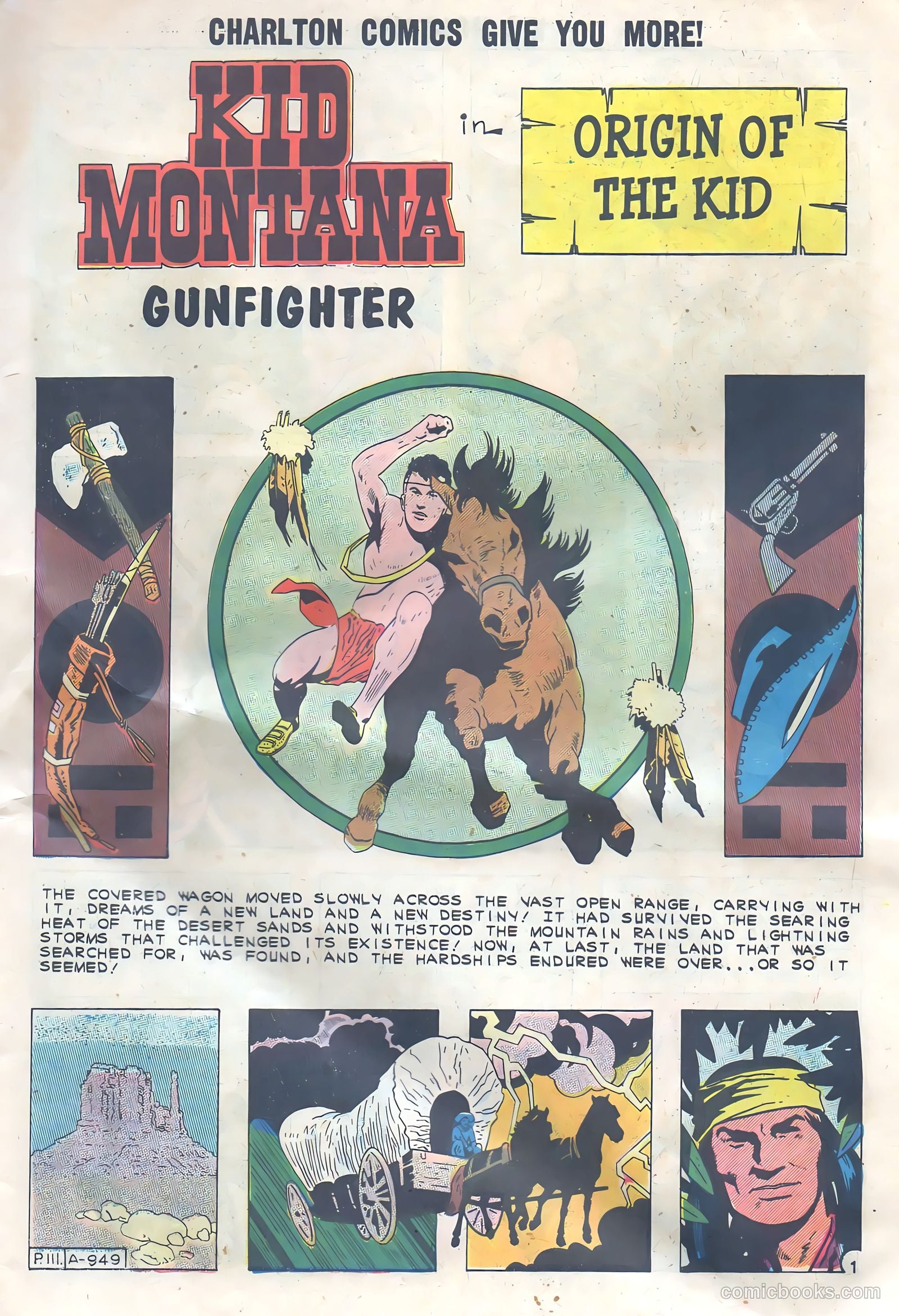 Kid Montana #32 (1961) — page 3 of 36