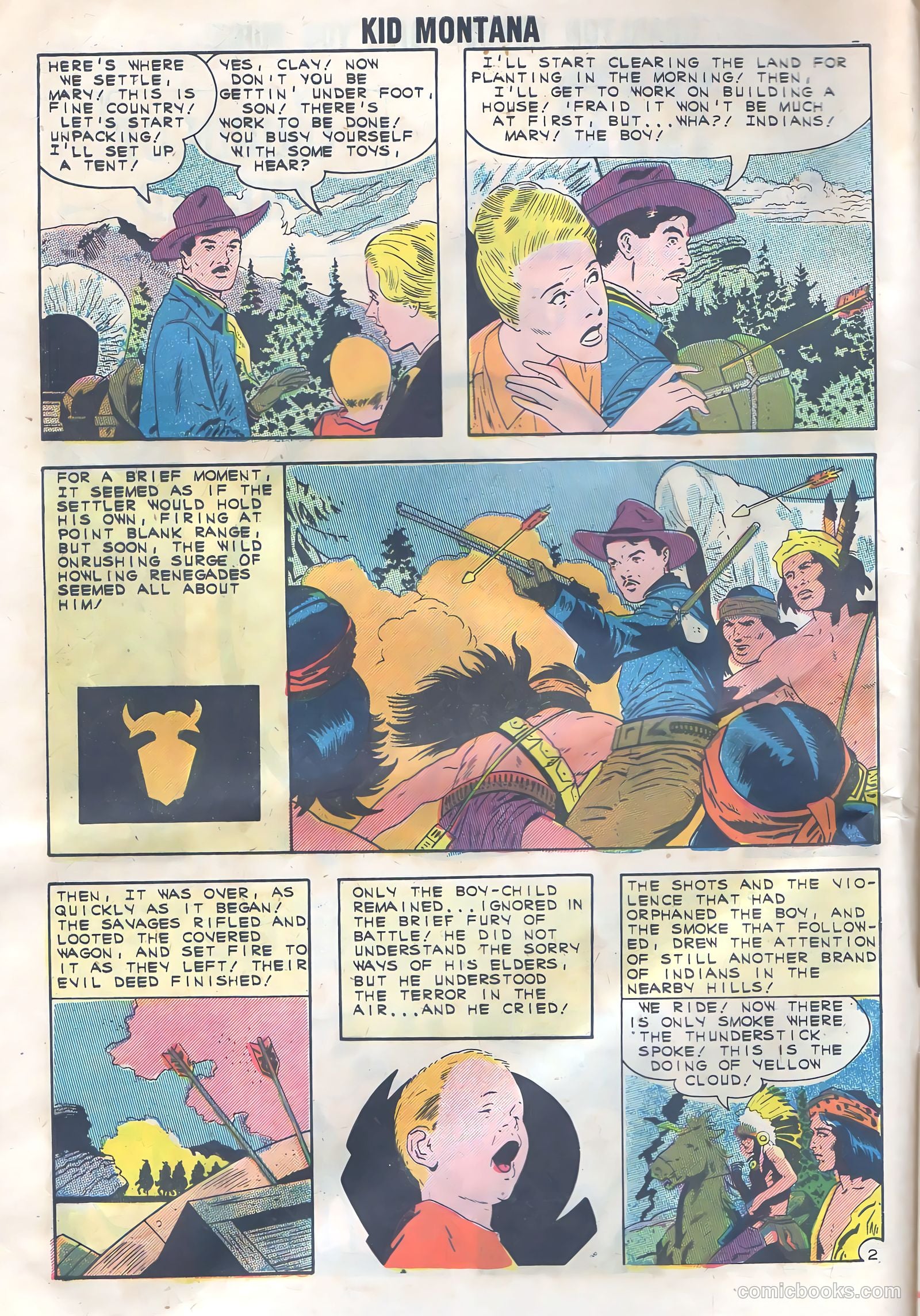 Kid Montana #32 (1961) — page 4 of 36