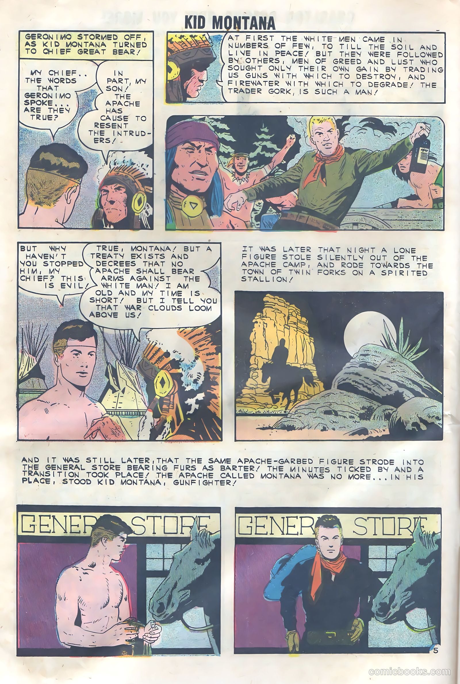Kid Montana #32 (1961) — page 8 of 36