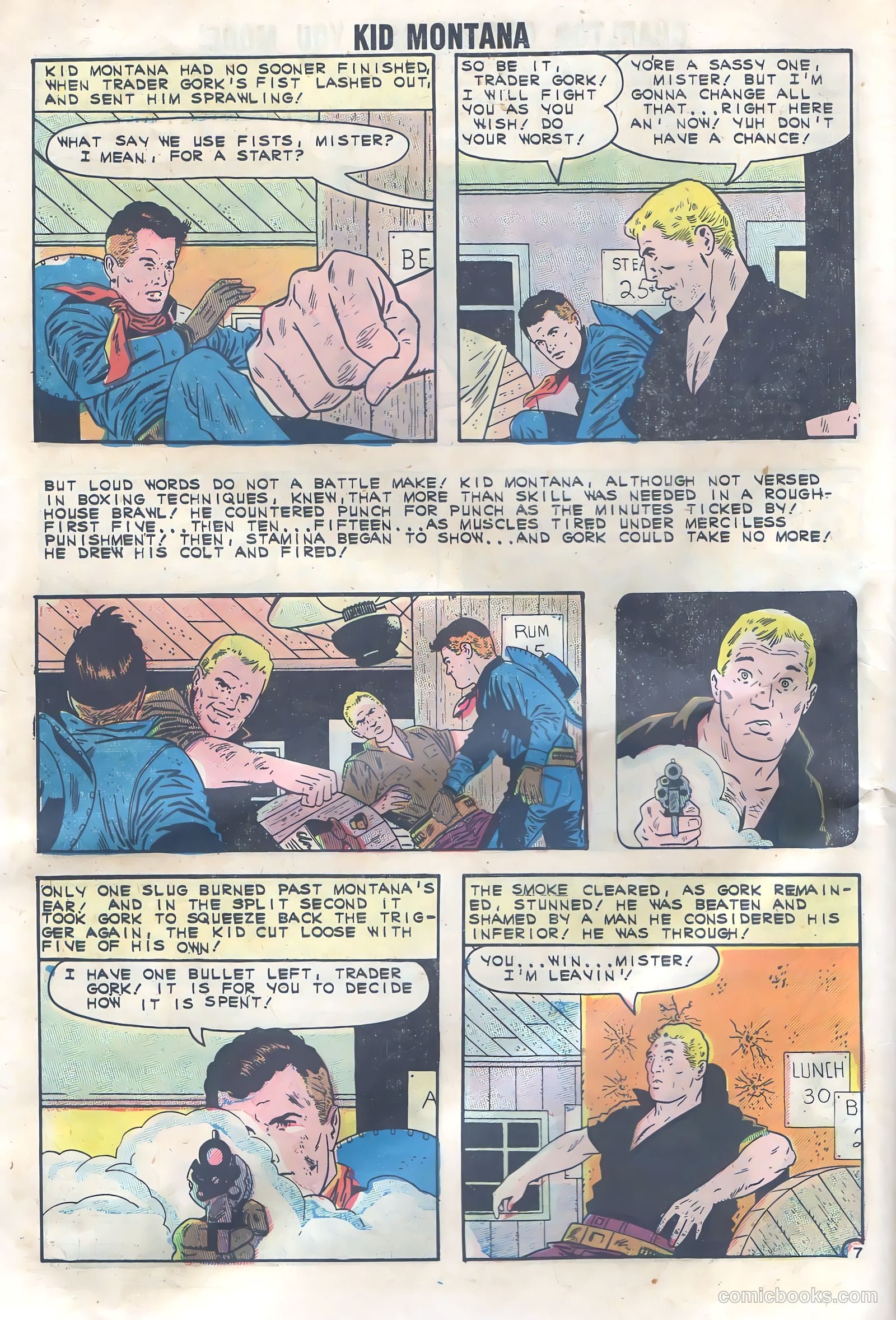 Kid Montana #32 (1961) — page 10 of 36
