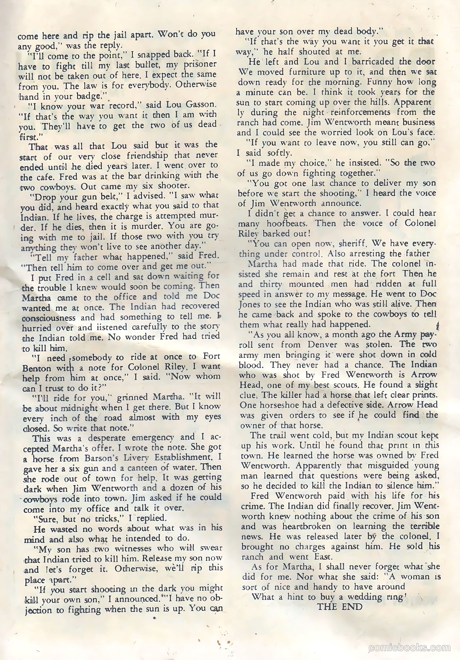 Kid Montana #32 (1961) — page 21 of 36