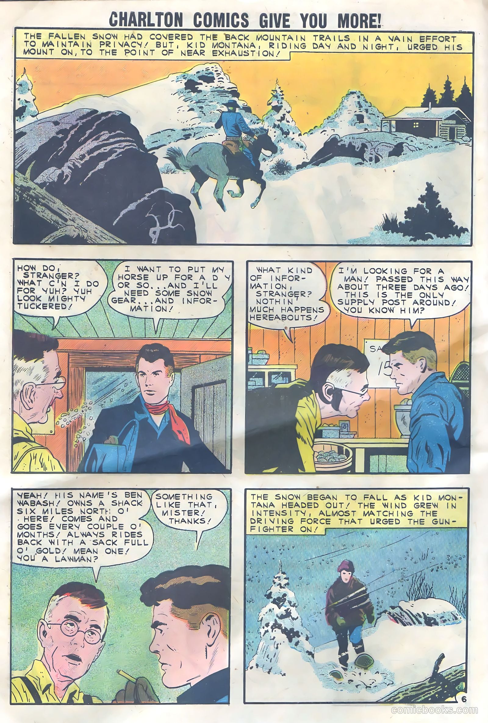 Kid Montana #32 (1961) — page 28 of 36