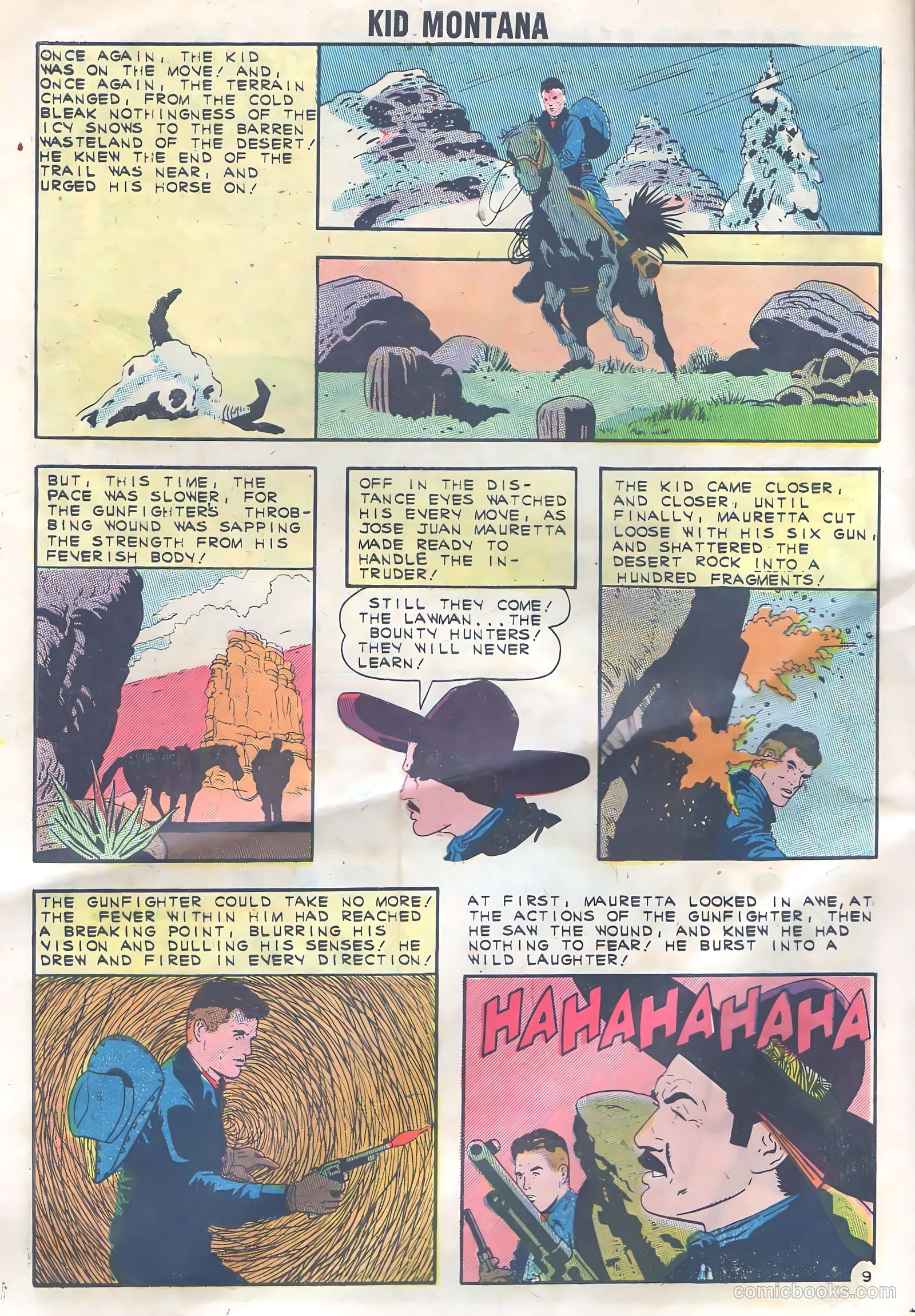 Kid Montana #32 (1961) — page 32 of 36