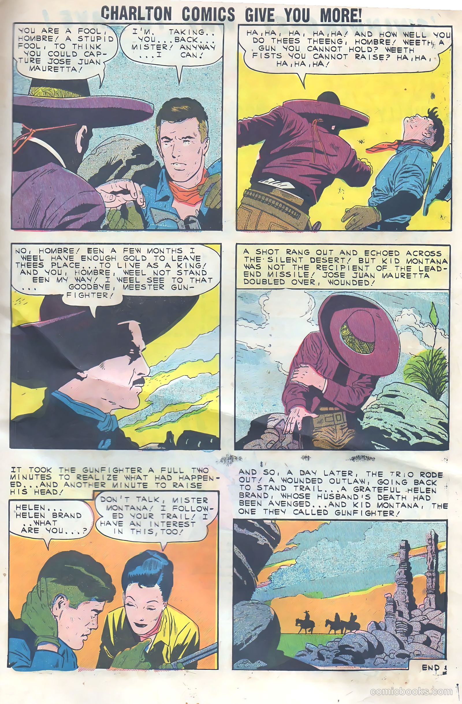 Kid Montana #32 (1961) — page 33 of 36