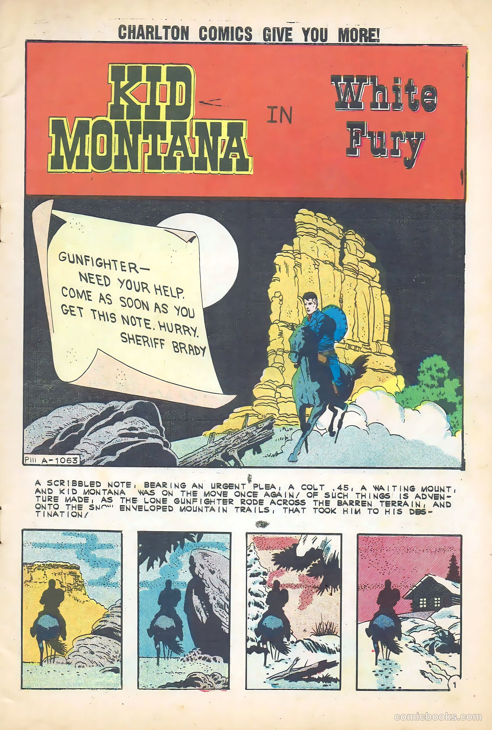 Kid Montana #33 (1962) — page 3 of 36