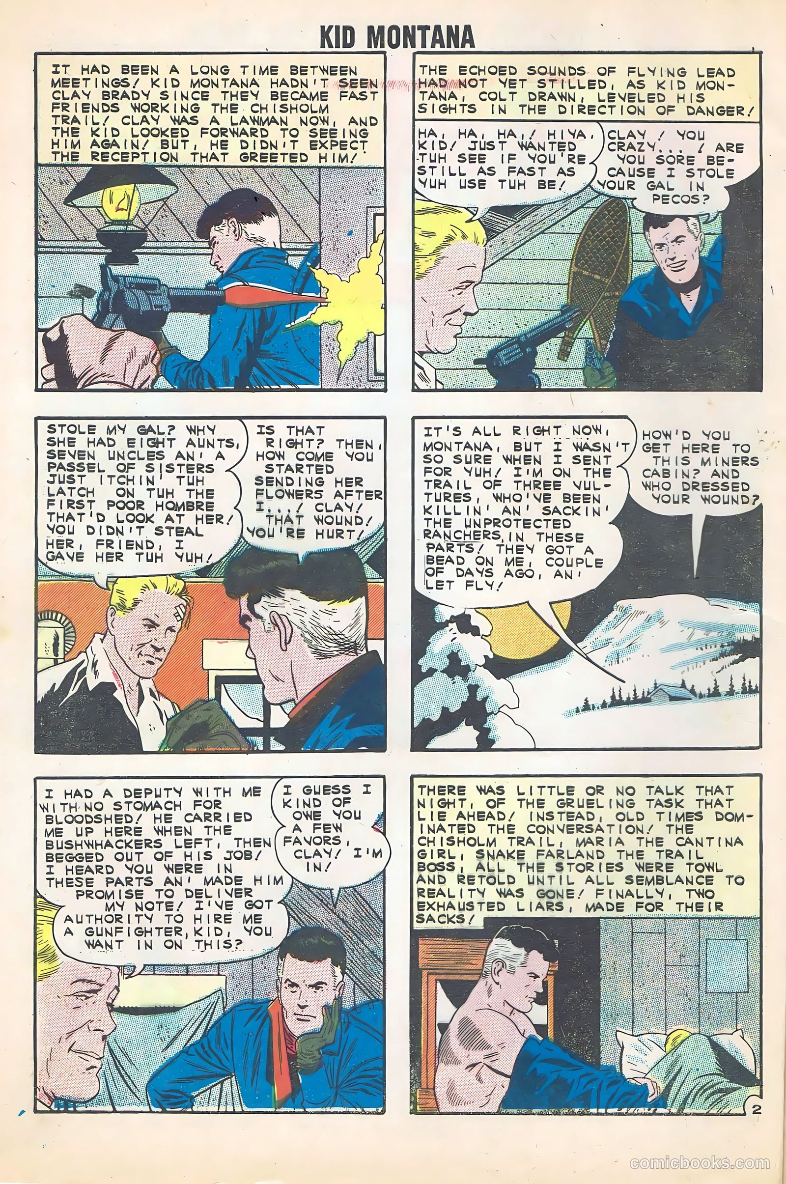 Kid Montana #33 (1962) — page 4 of 36
