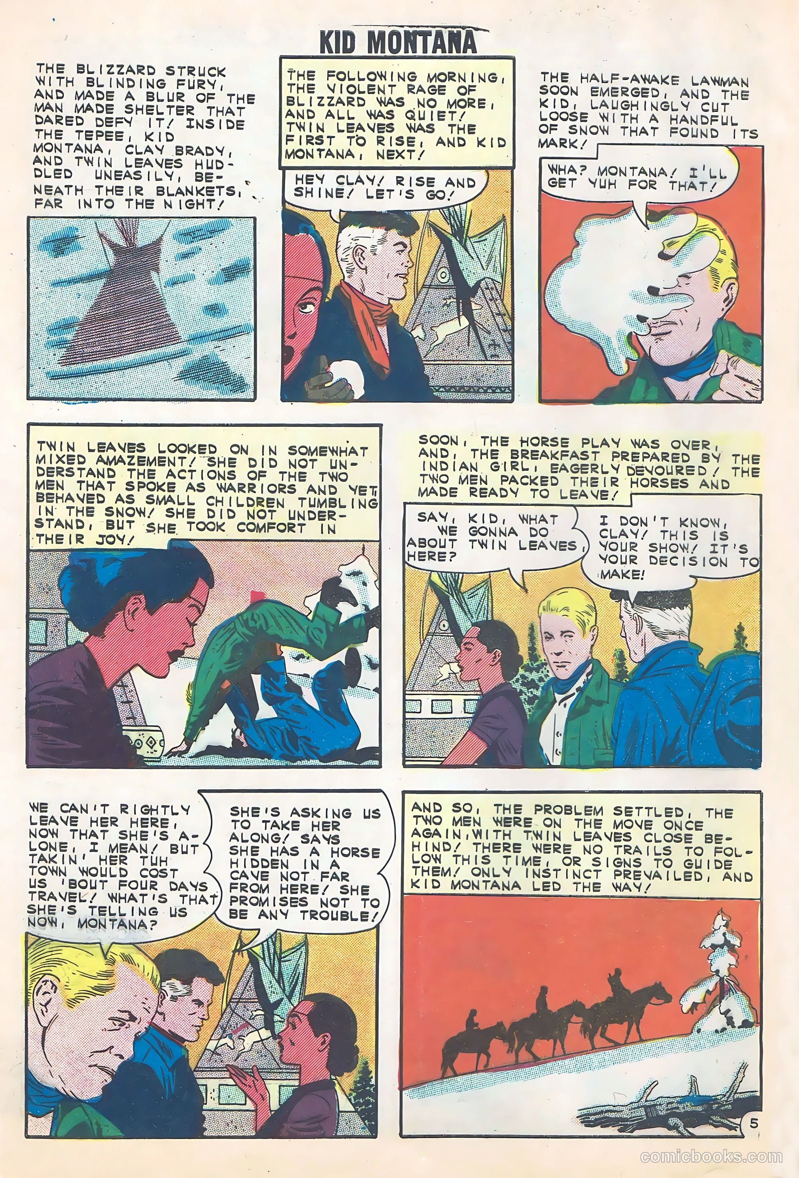 Kid Montana #33 (1962) — page 8 of 36