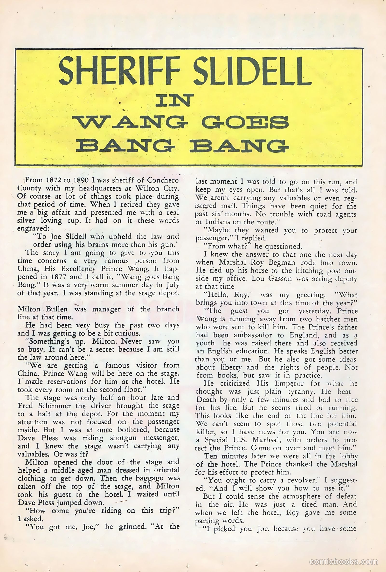 Kid Montana #33 (1962) — page 20 of 36