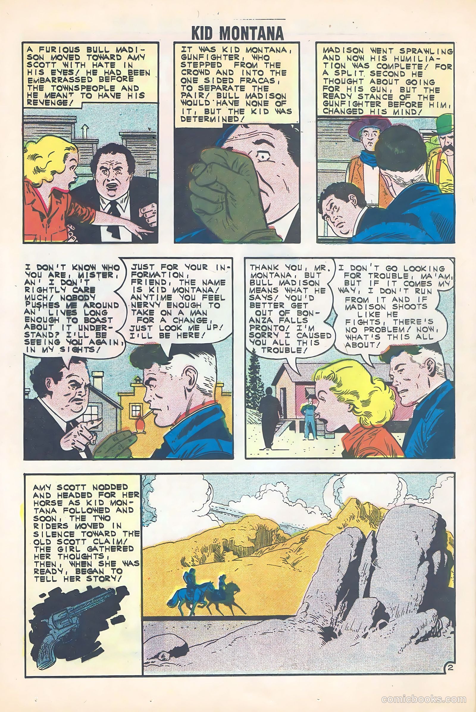 Kid Montana #33 (1962) — page 24 of 36