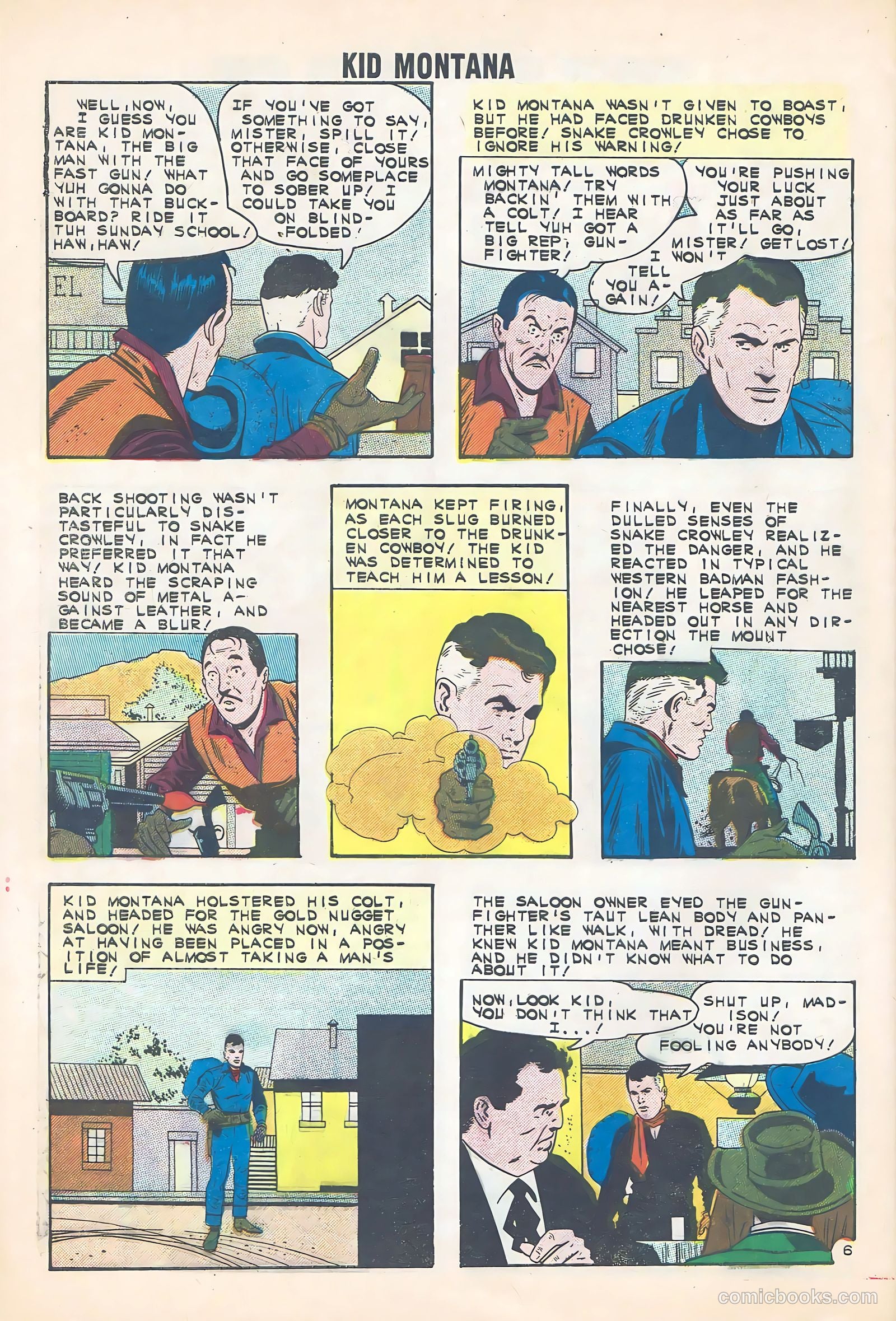 Kid Montana #33 (1962) — page 28 of 36