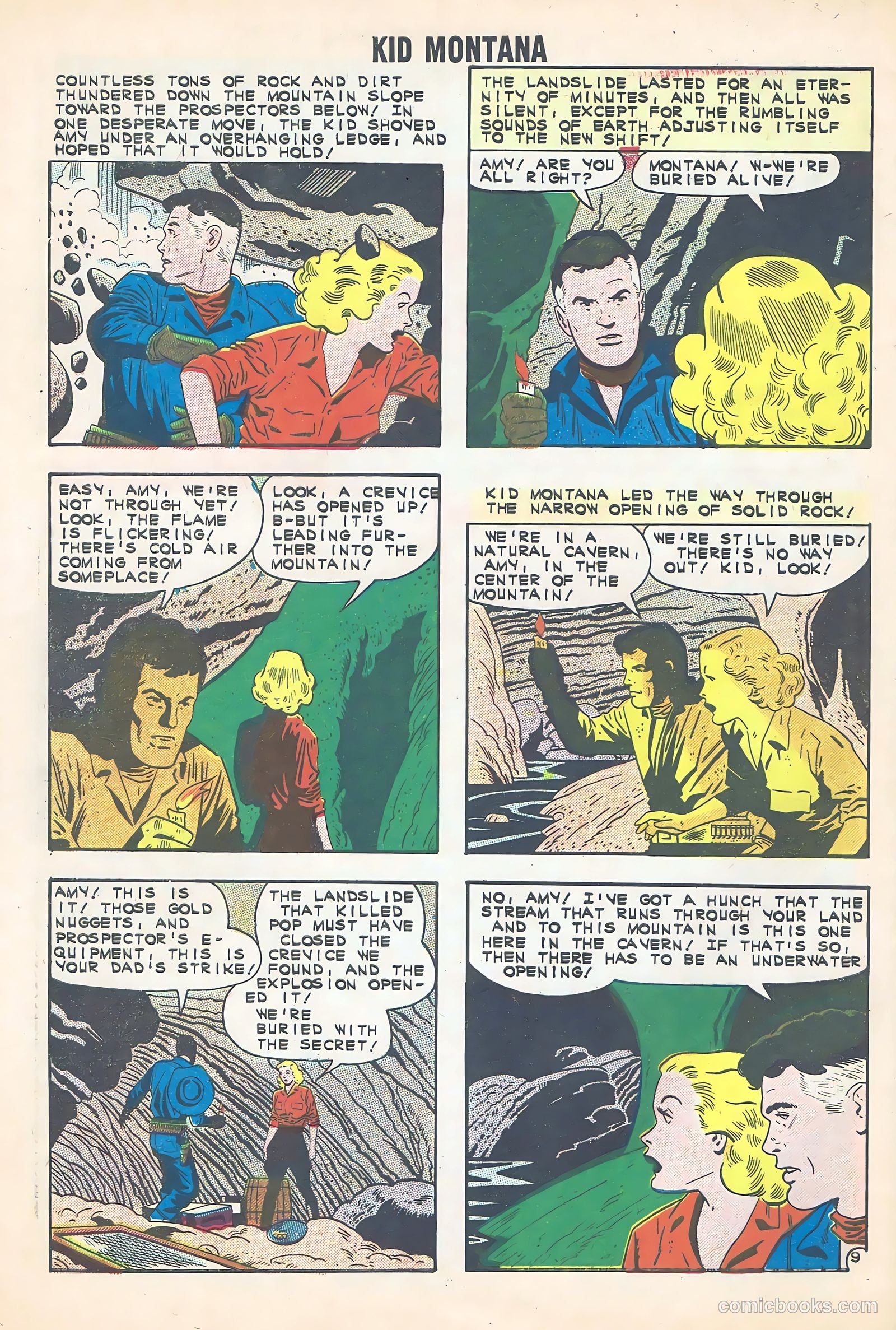Kid Montana #33 (1962) — page 32 of 36