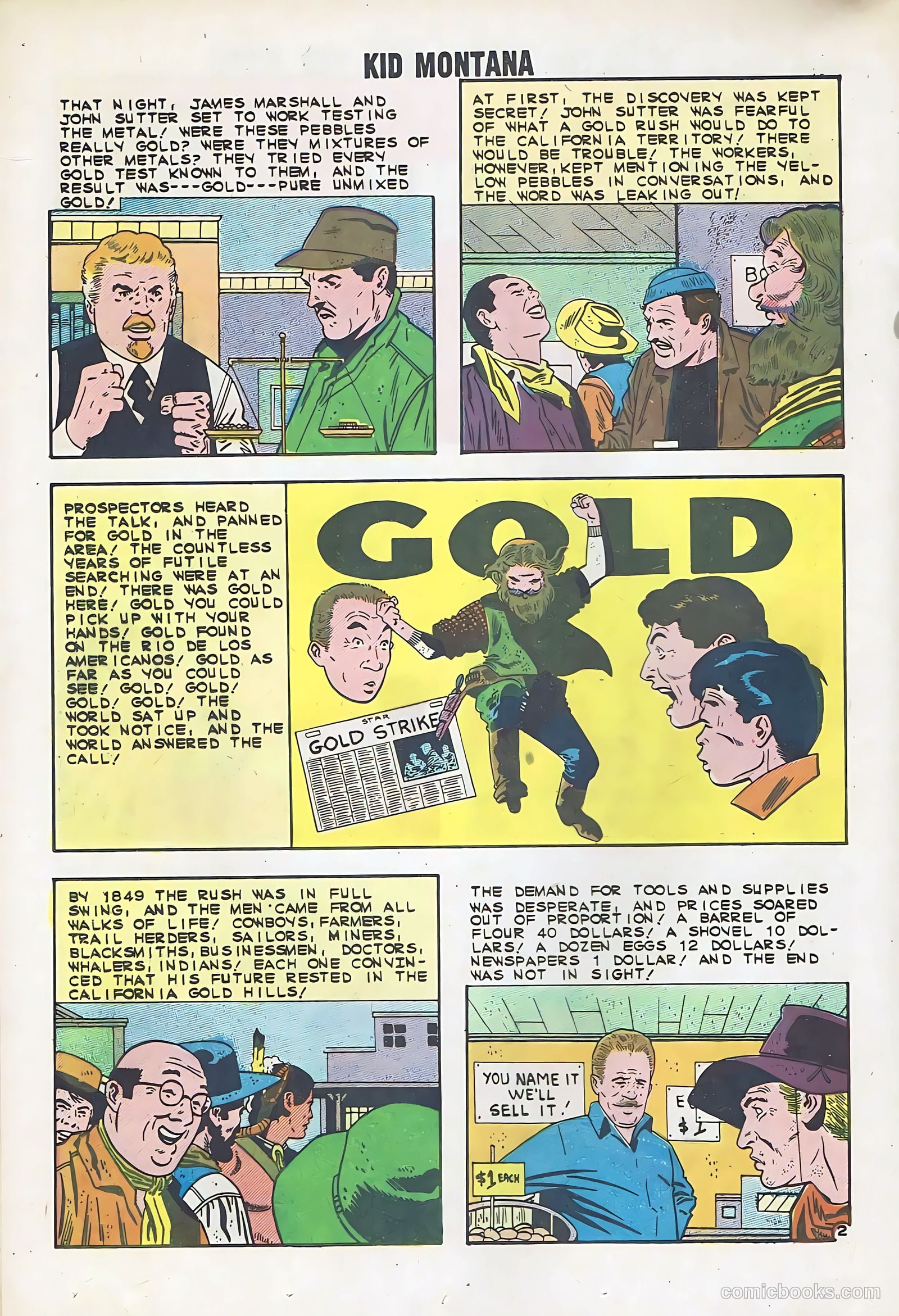 Kid Montana #34 (1962) — page 19 of 35