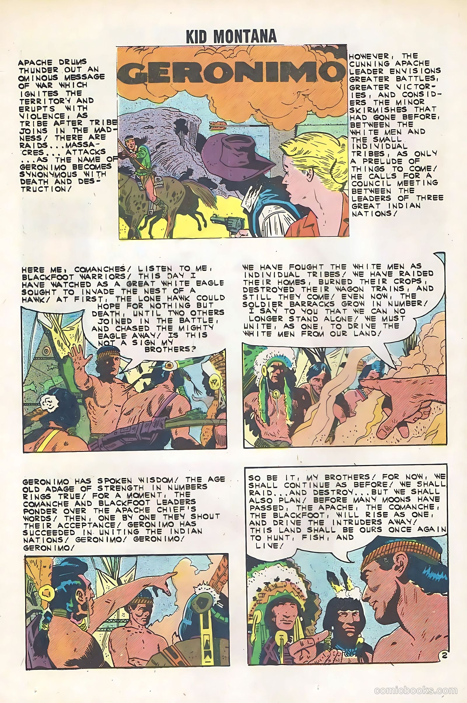 Kid Montana #34 (1962) — page 23 of 35