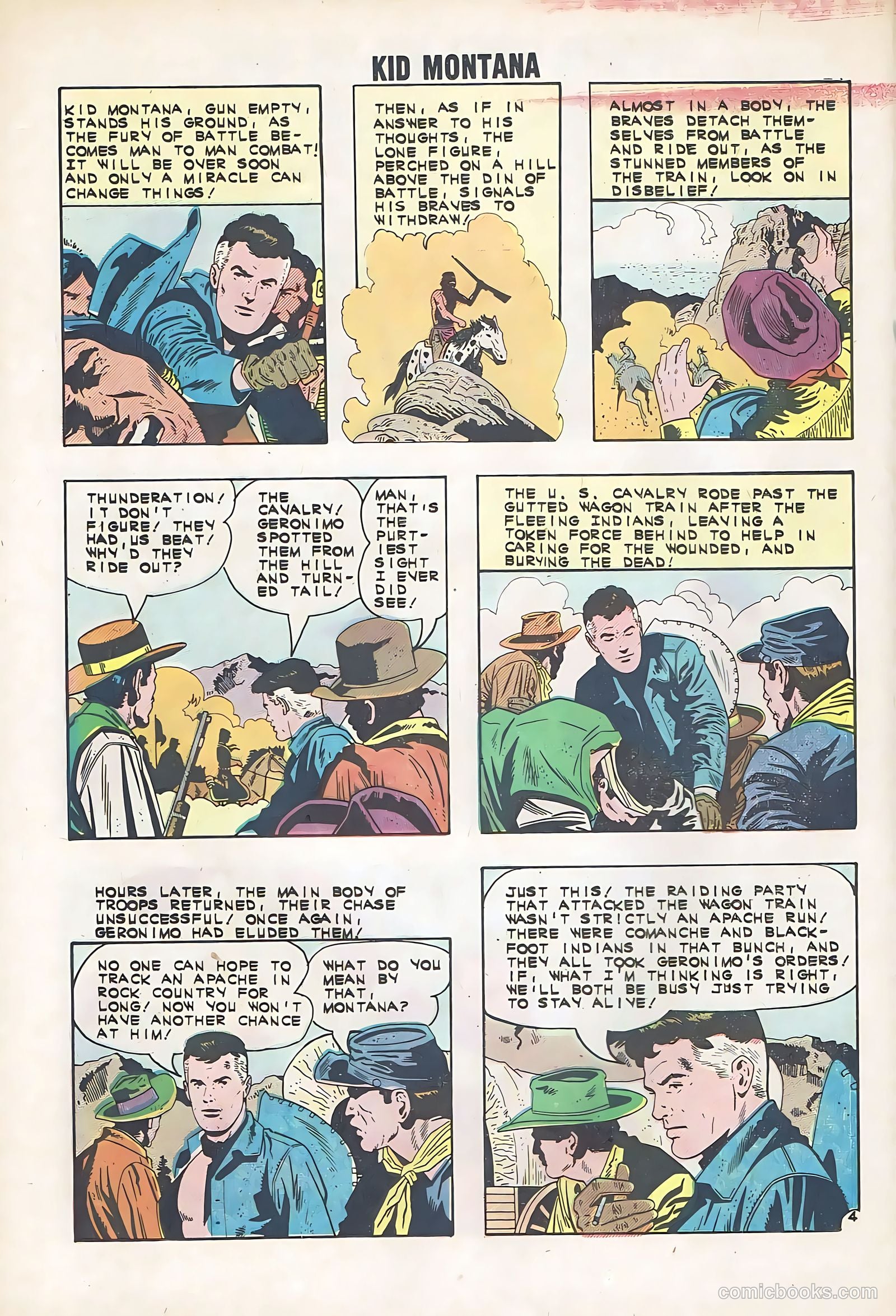 Kid Montana #34 (1962) — page 25 of 35