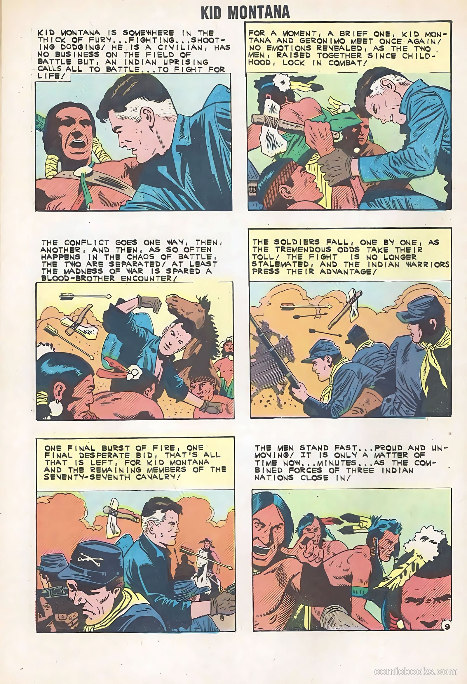 Kid Montana #34 (1962) — page 31 of 35