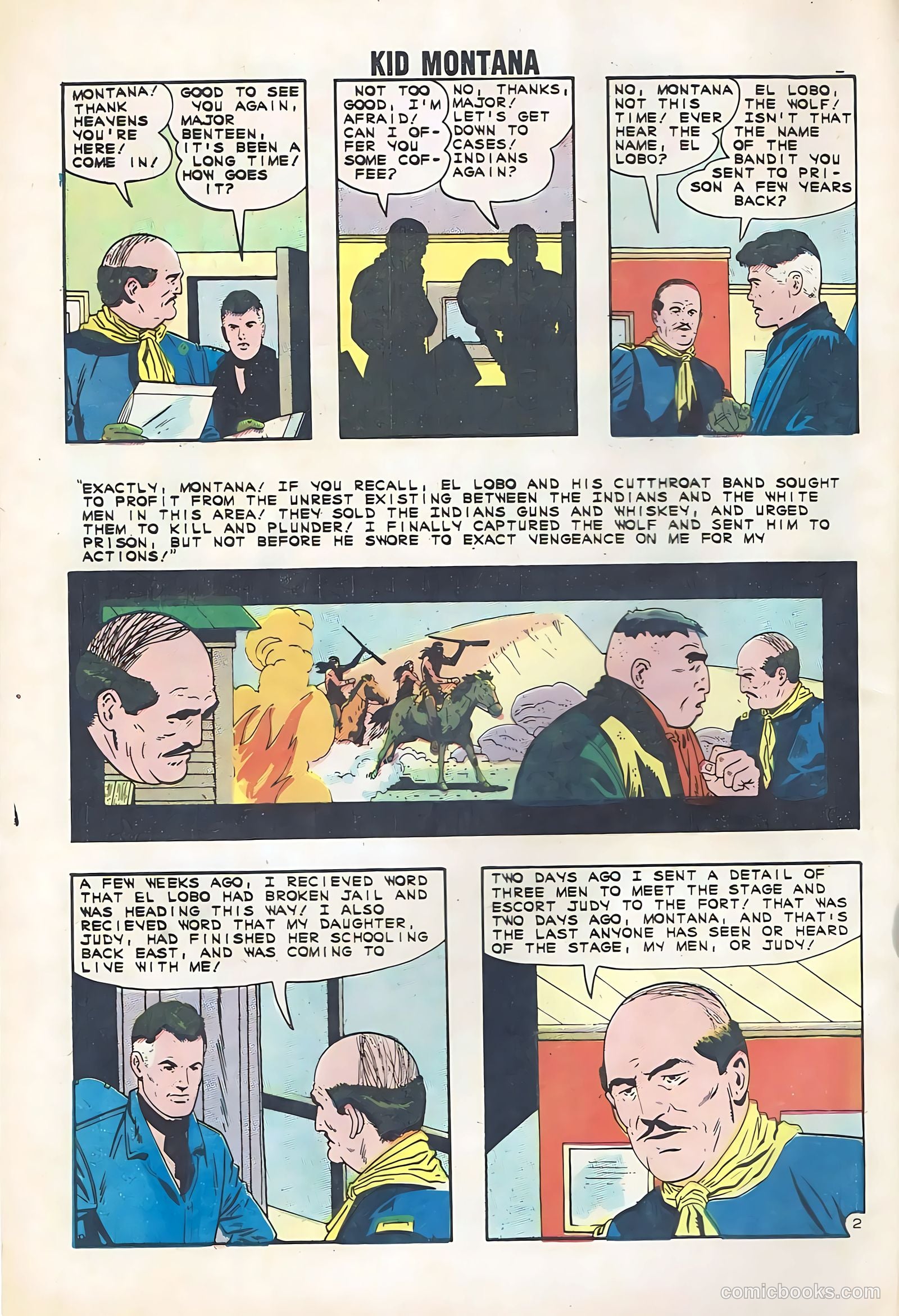 Kid Montana #35 (1962) — page 4 of 36