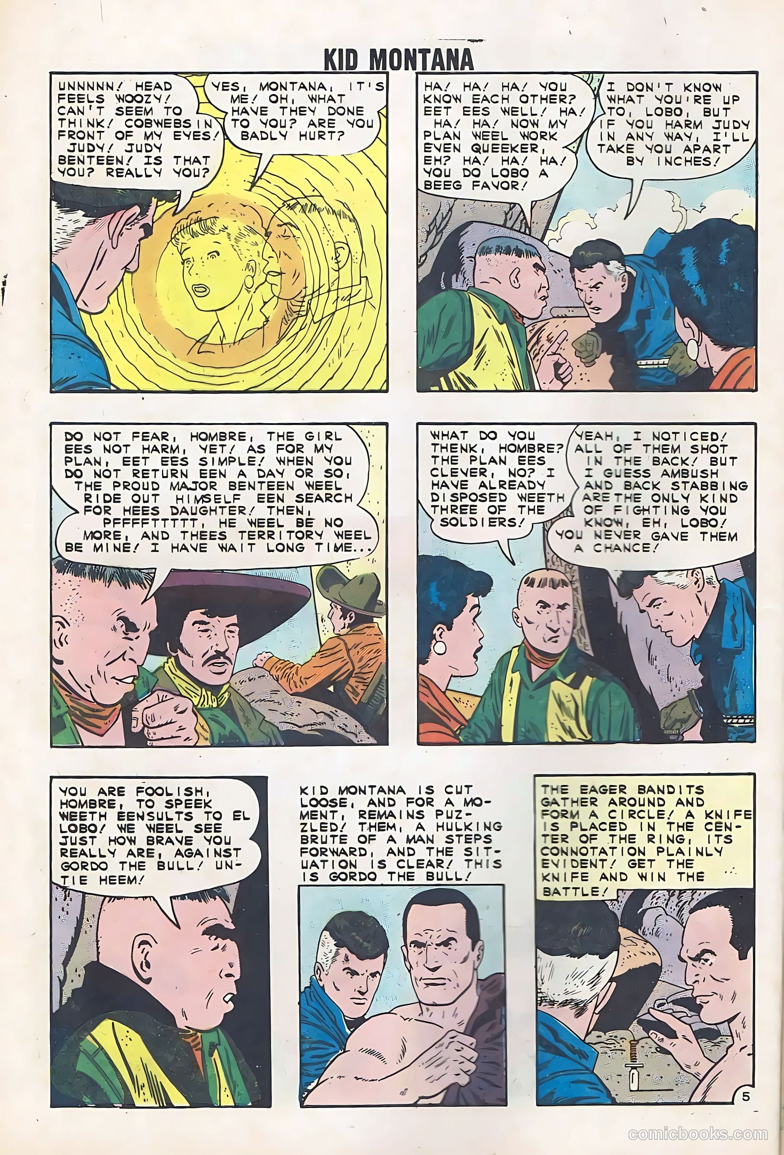 Kid Montana #35 (1962) — page 8 of 36