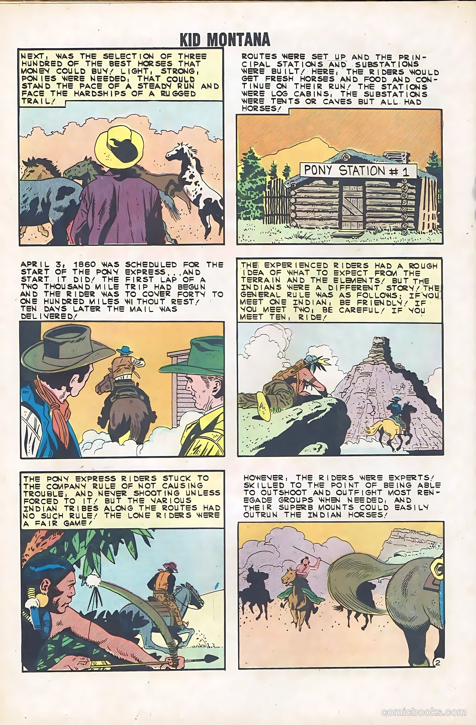 Kid Montana #35 (1962) — page 16 of 36
