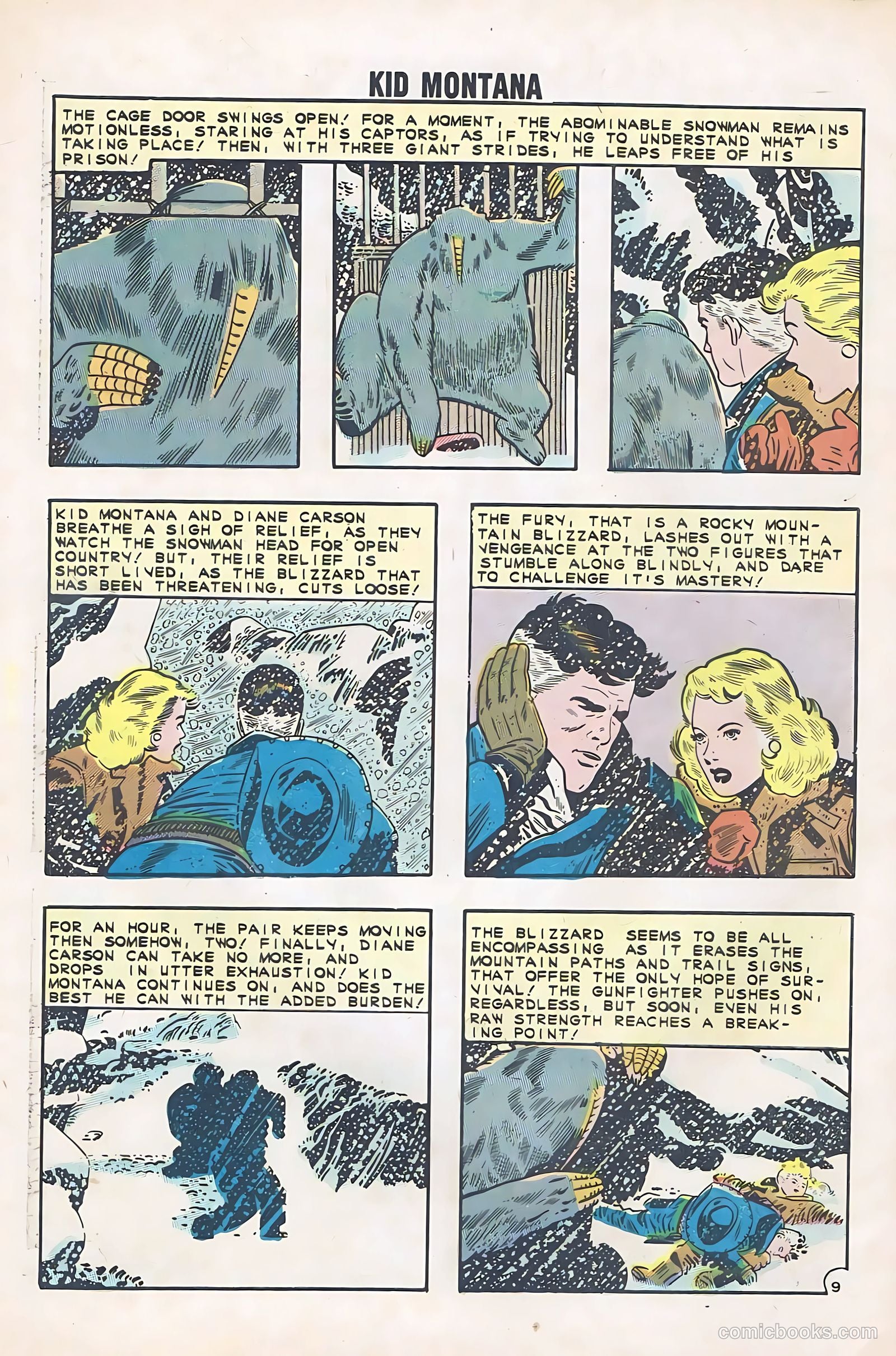 Kid Montana #35 (1962) — page 32 of 36