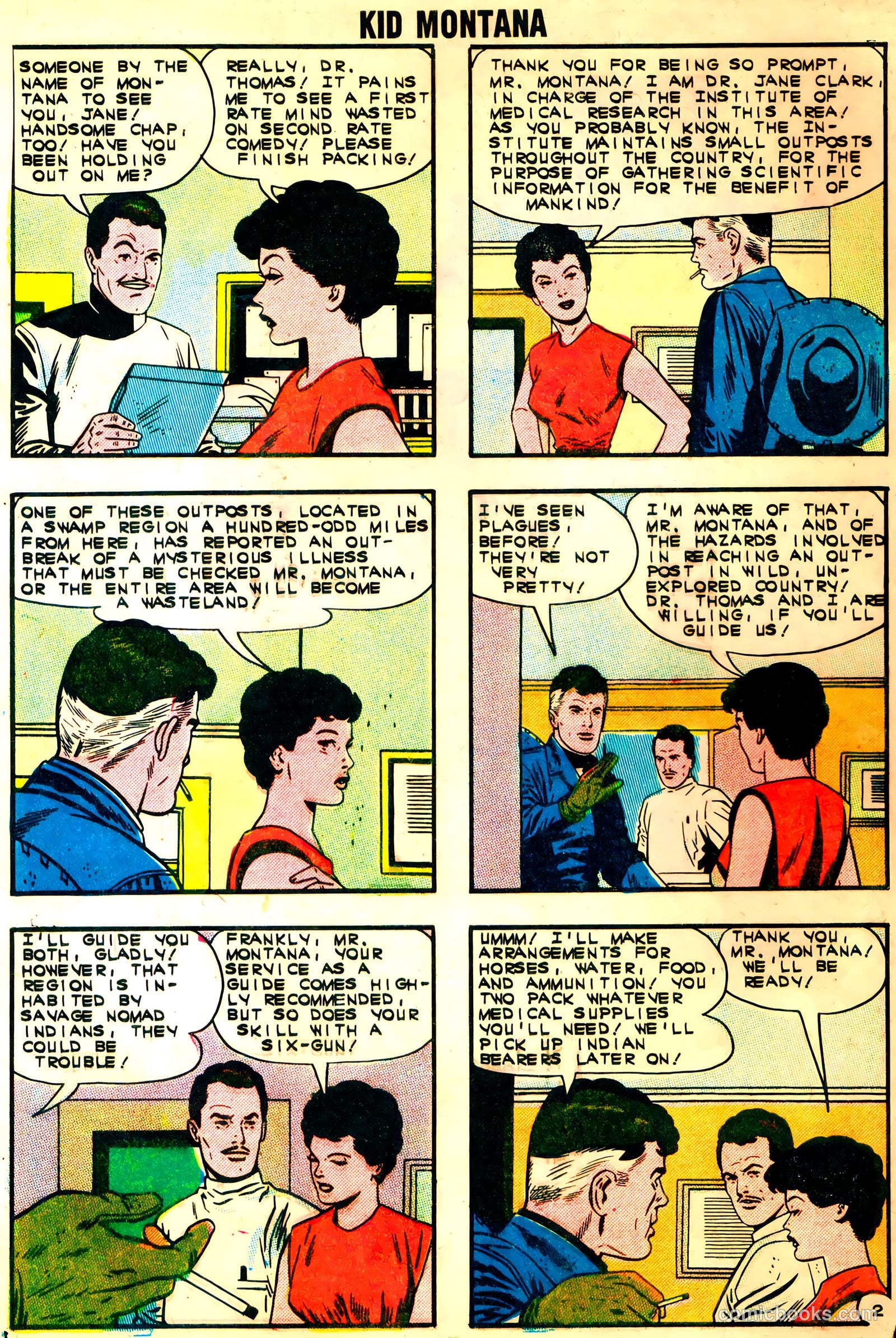 Kid Montana #38 (1963) — page 4 of 36