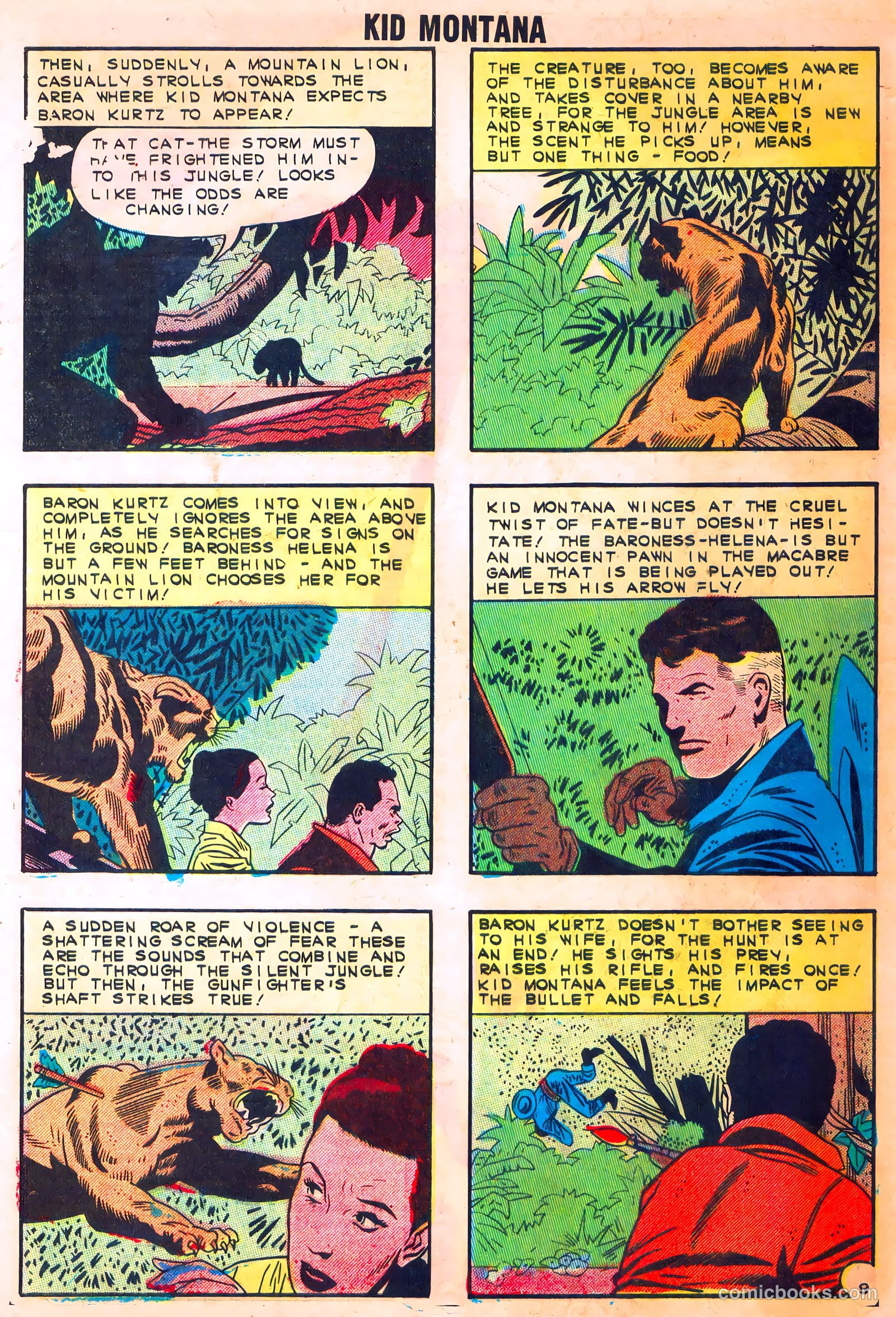 Kid Montana #38 (1963) — page 32 of 36