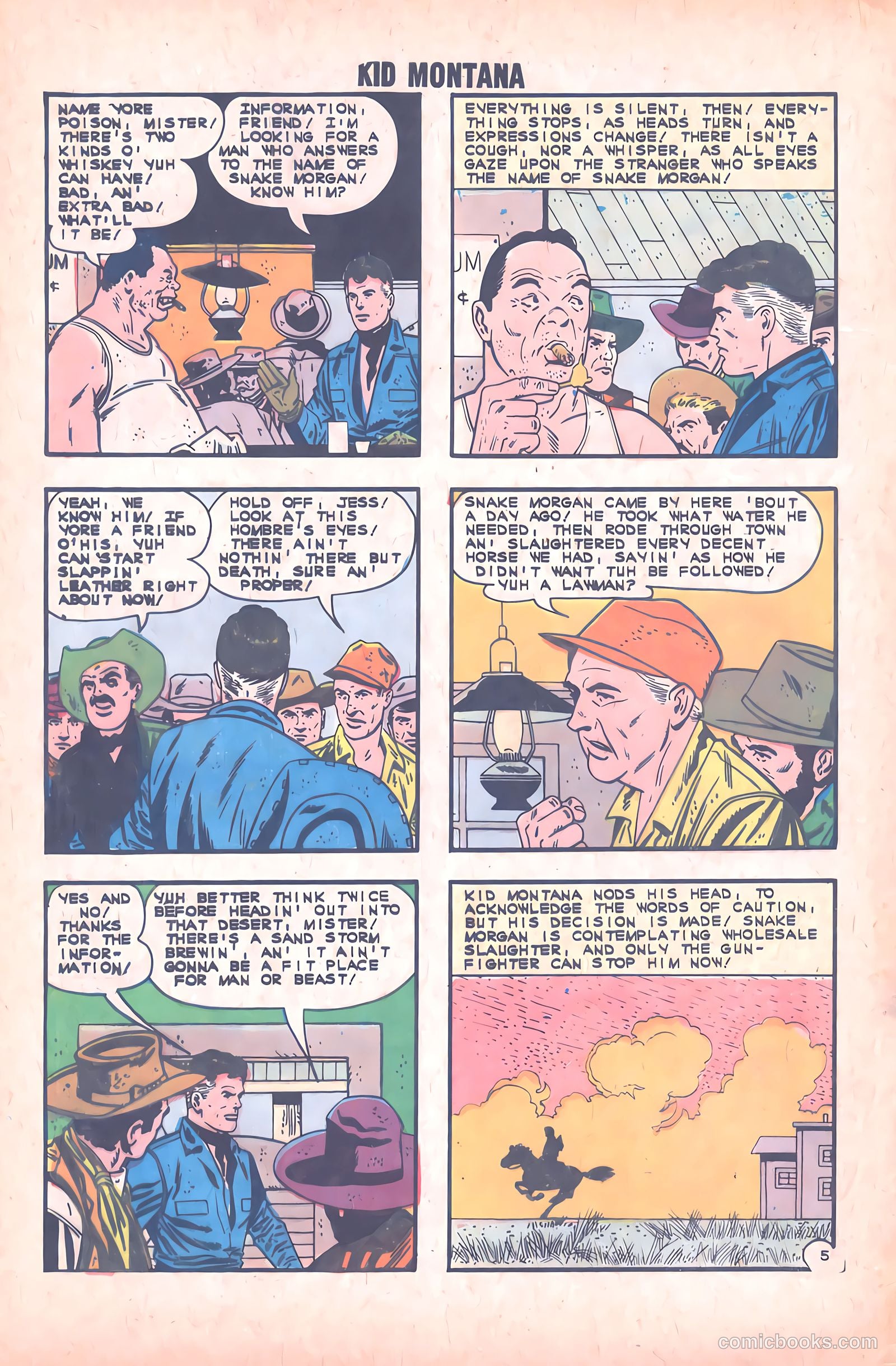 Kid Montana #39 (1963) — page 8 of 36