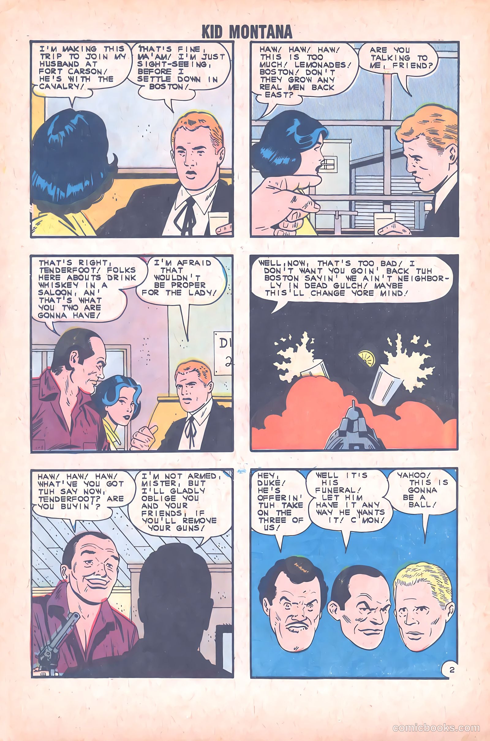 Kid Montana #39 (1963) — page 16 of 36