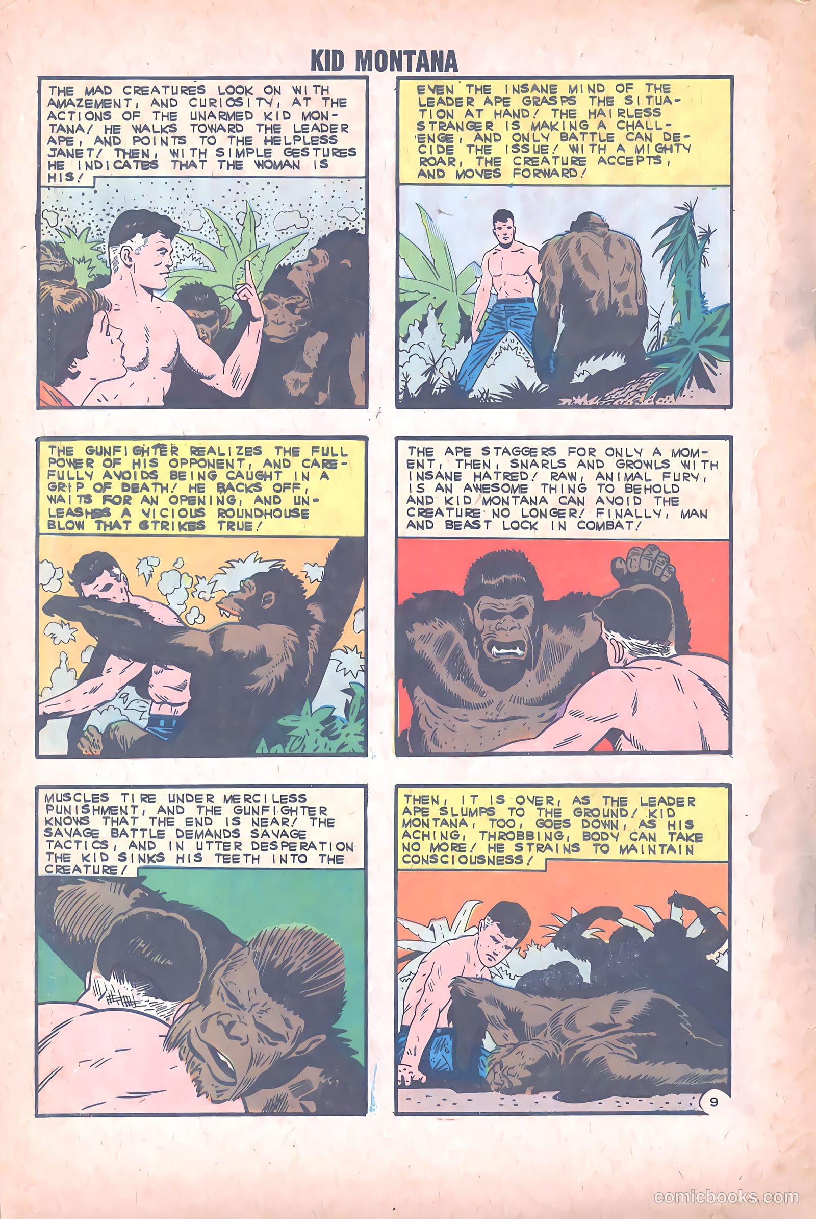 Kid Montana #39 (1963) — page 32 of 36