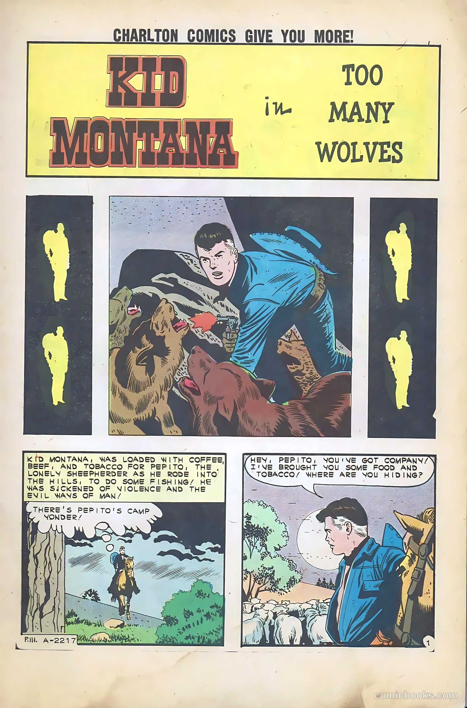 Kid Montana #40 (1963) — page 3 of 36