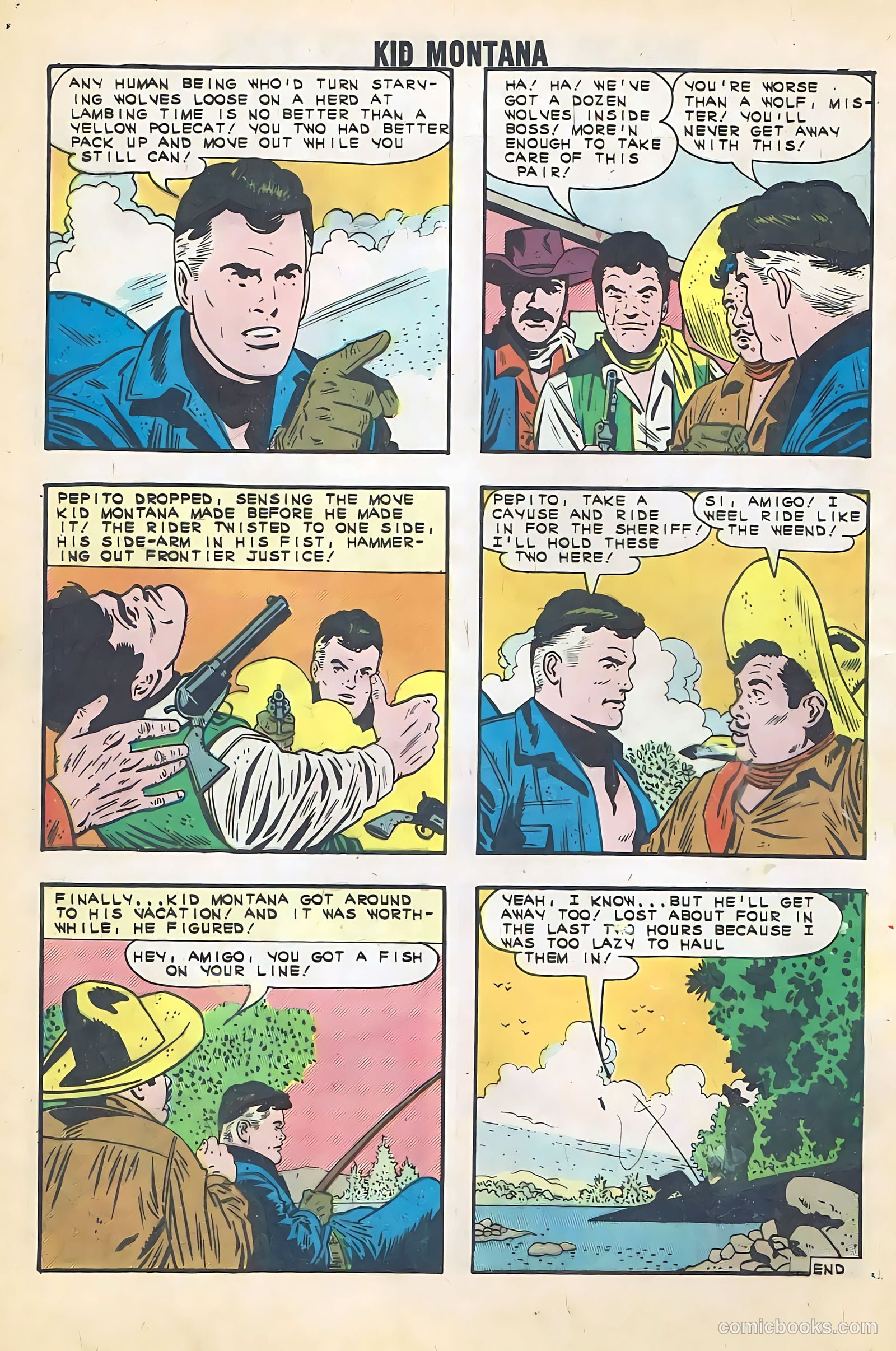 Kid Montana #40 (1963) — page 8 of 36