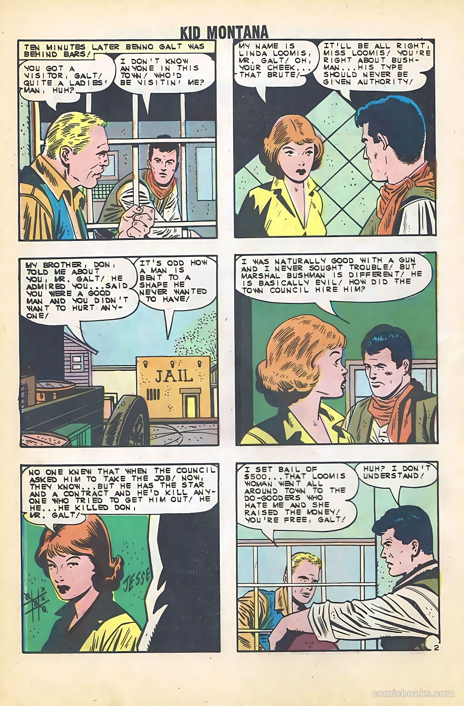 Kid Montana #40 (1963) — page 10 of 36