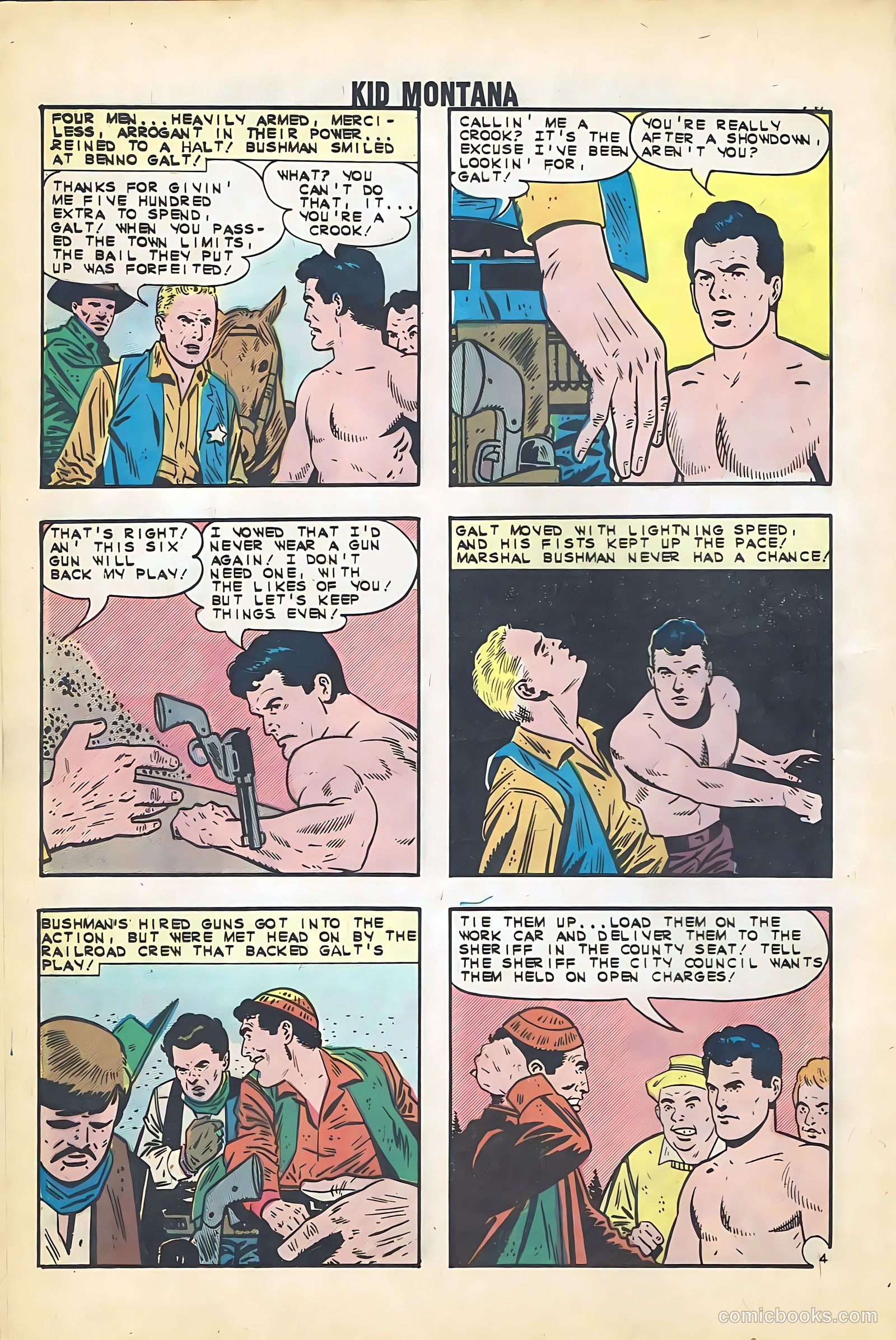 Kid Montana #40 (1963) — page 12 of 36
