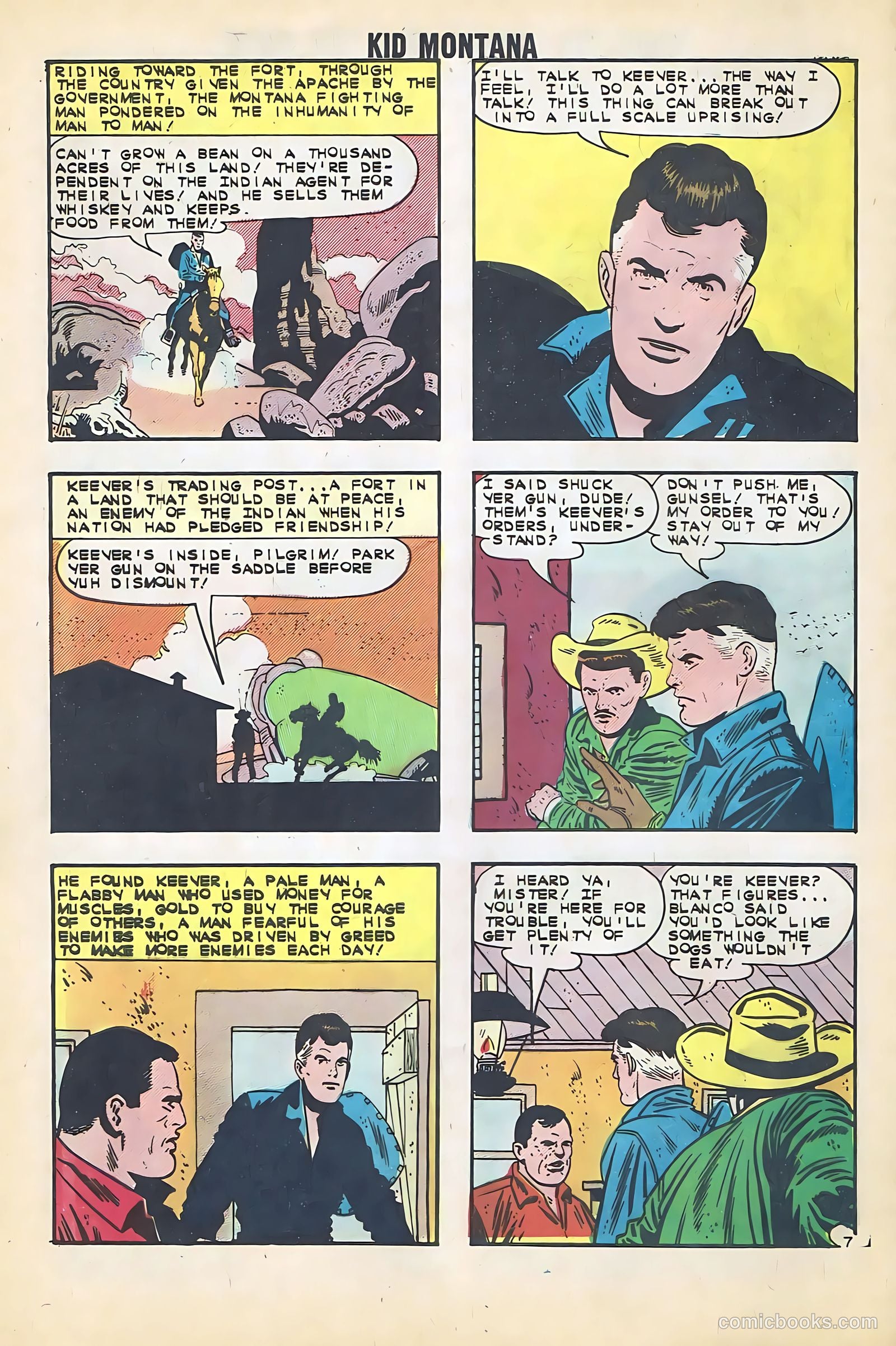 Kid Montana #40 (1963) — page 28 of 36