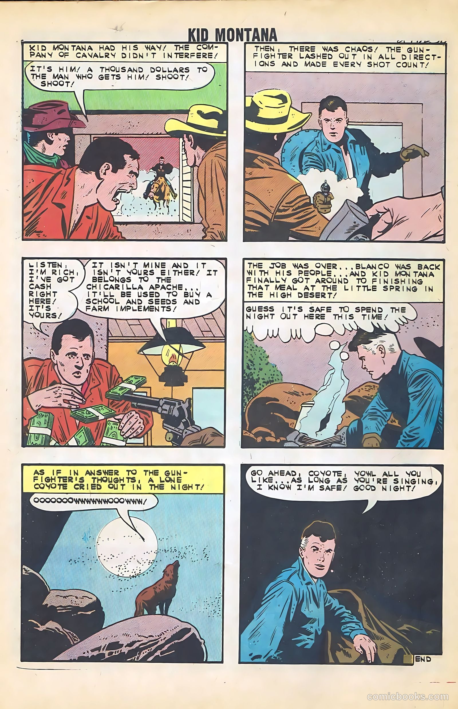 Kid Montana #40 (1963) — page 32 of 36