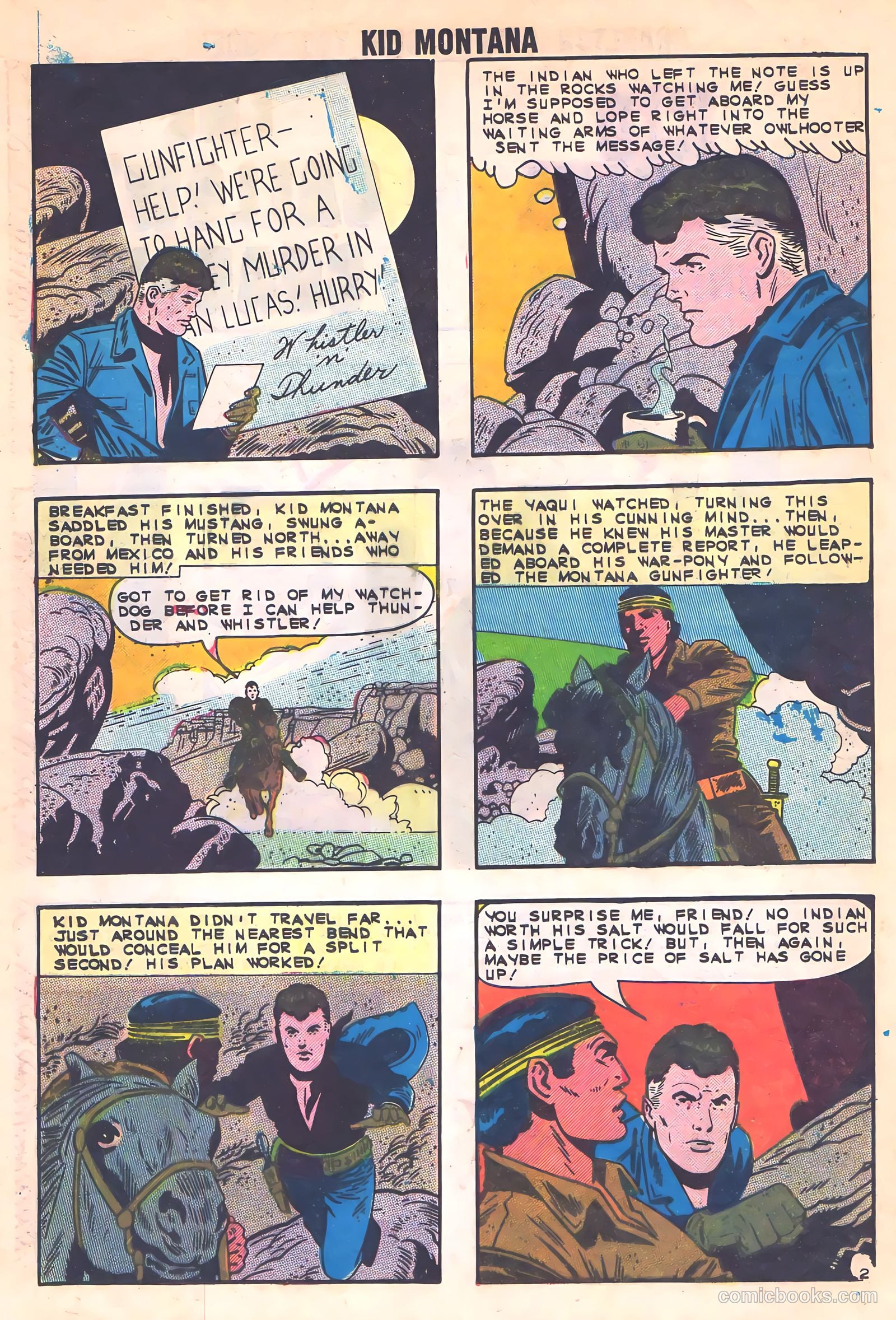 Kid Montana #41 (1963) — page 24 of 36
