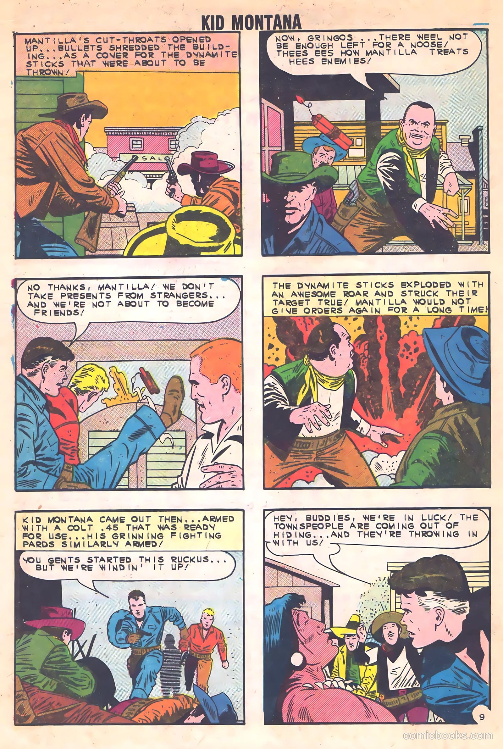 Kid Montana #41 (1963) — page 32 of 36