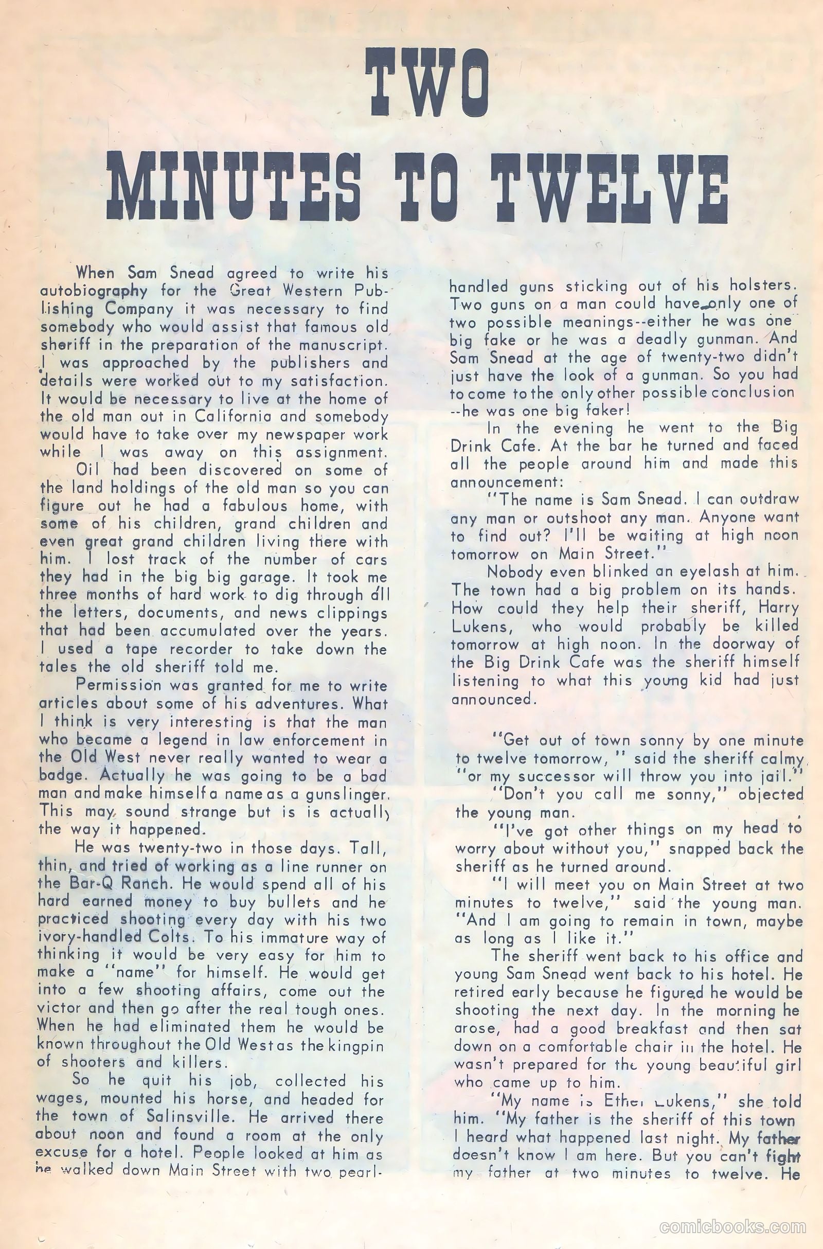 Kid Montana #45 (1964) — page 20 of 36