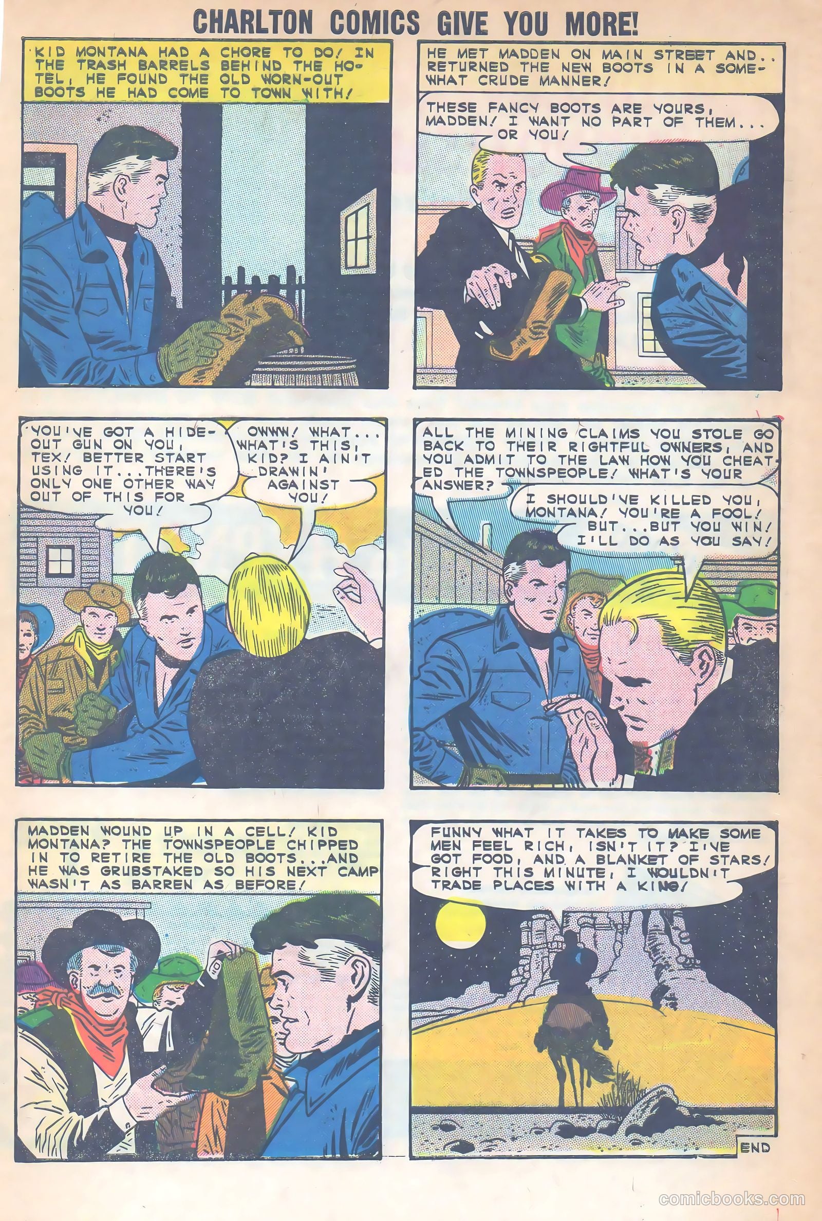 Kid Montana #45 (1964) — page 33 of 36