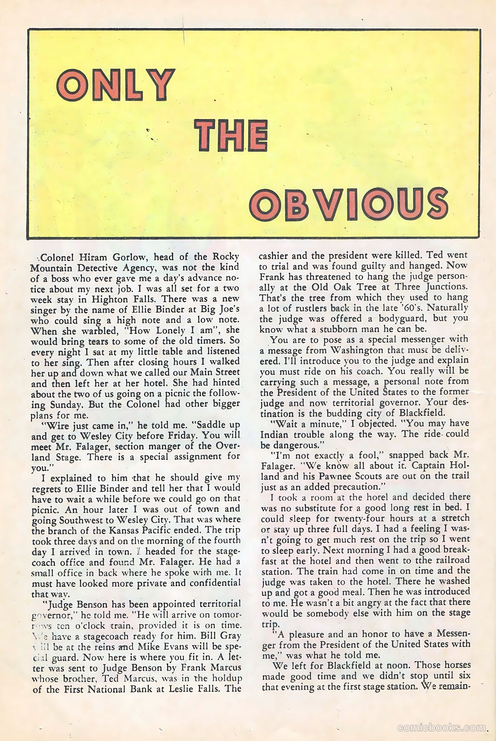 Kid Montana #47 (1964) — page 20 of 36