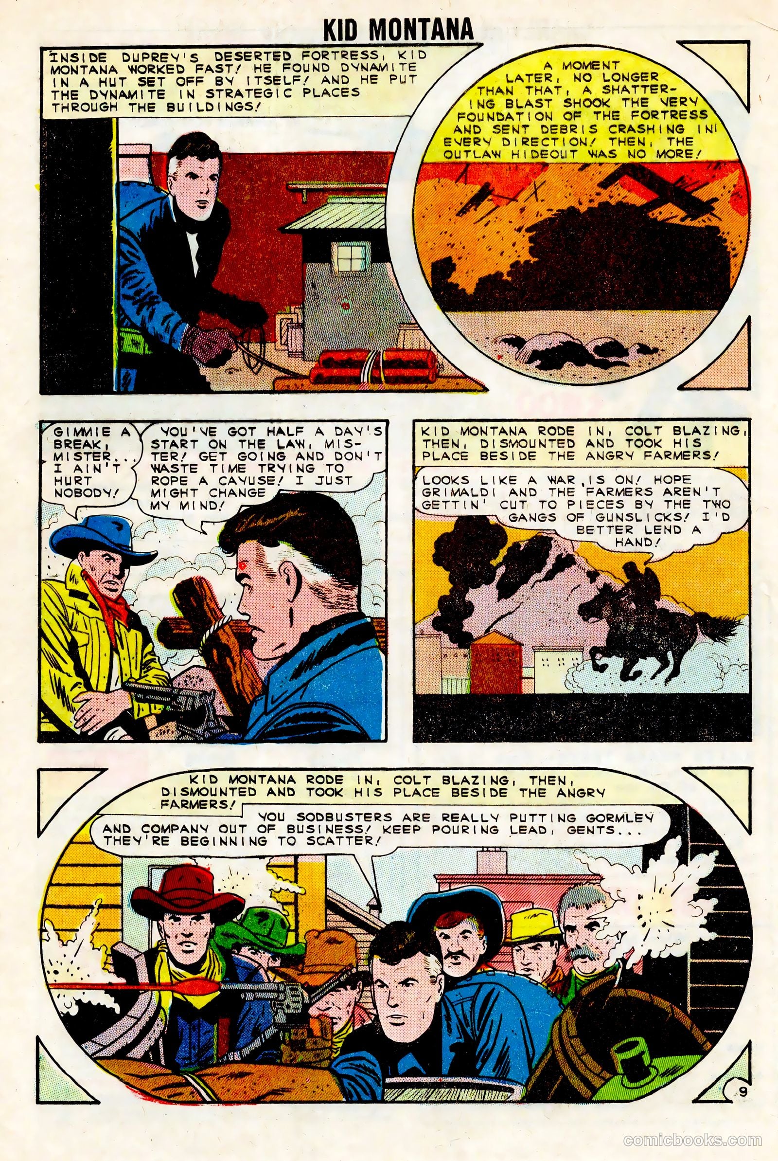 Kid Montana #49 (1965) — page 32 of 36