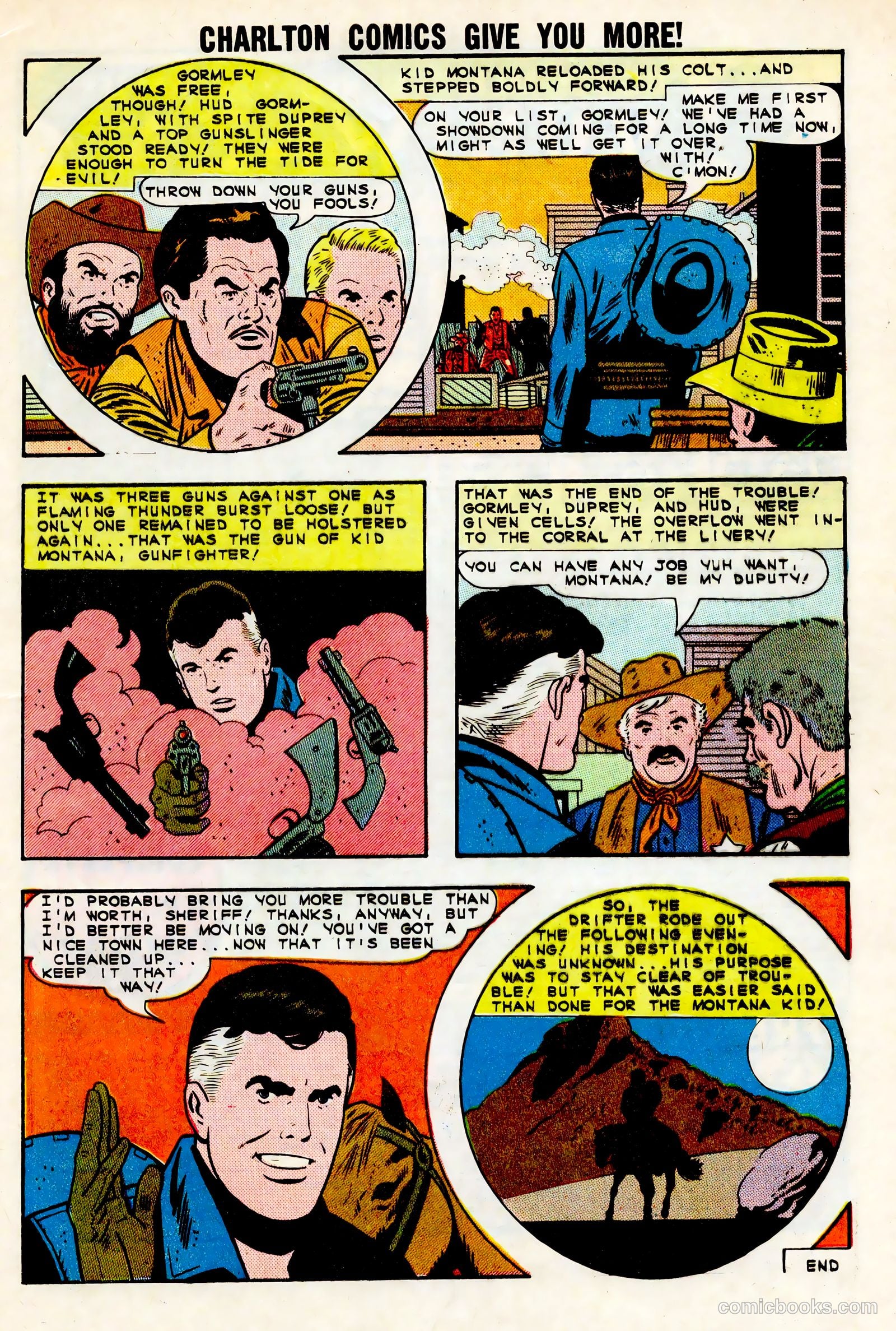 Kid Montana #49 (1965) — page 33 of 36